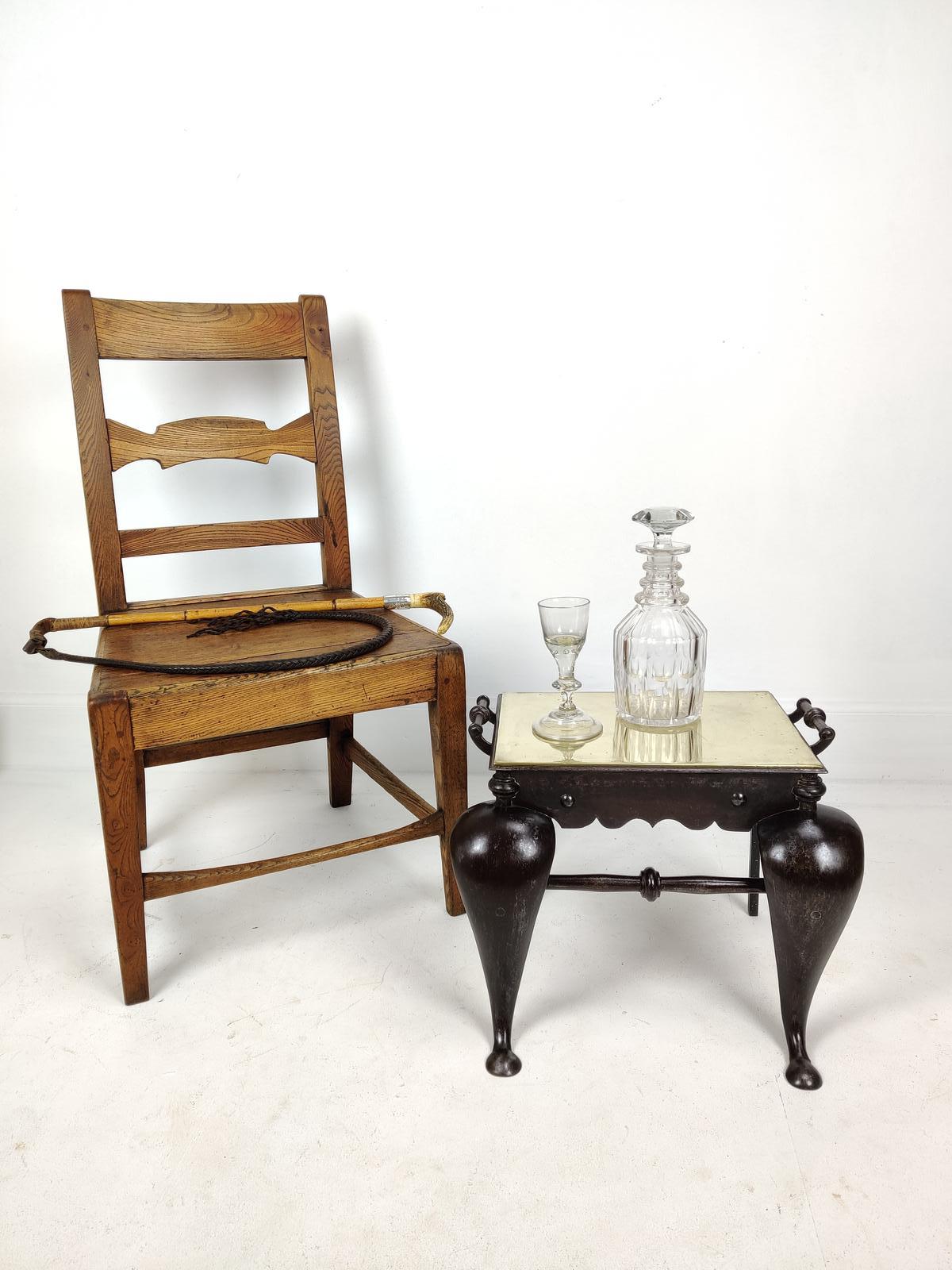 19th Century Brass and Iron Footman (1 of 8)