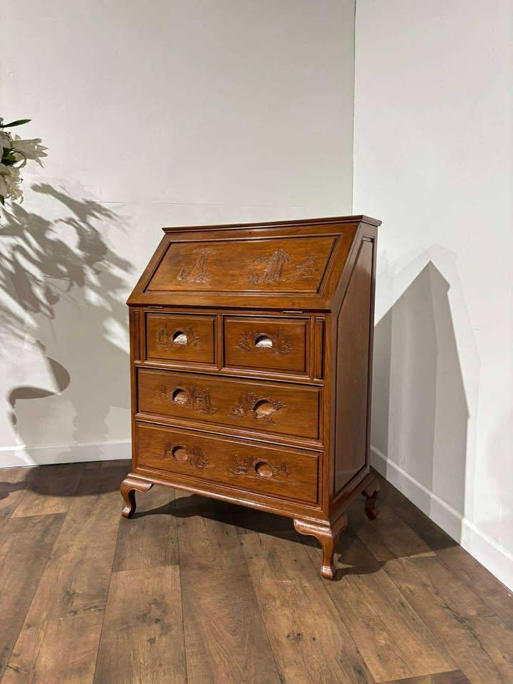 Oriental Style Camphor Wood Bureau (1 of 18)