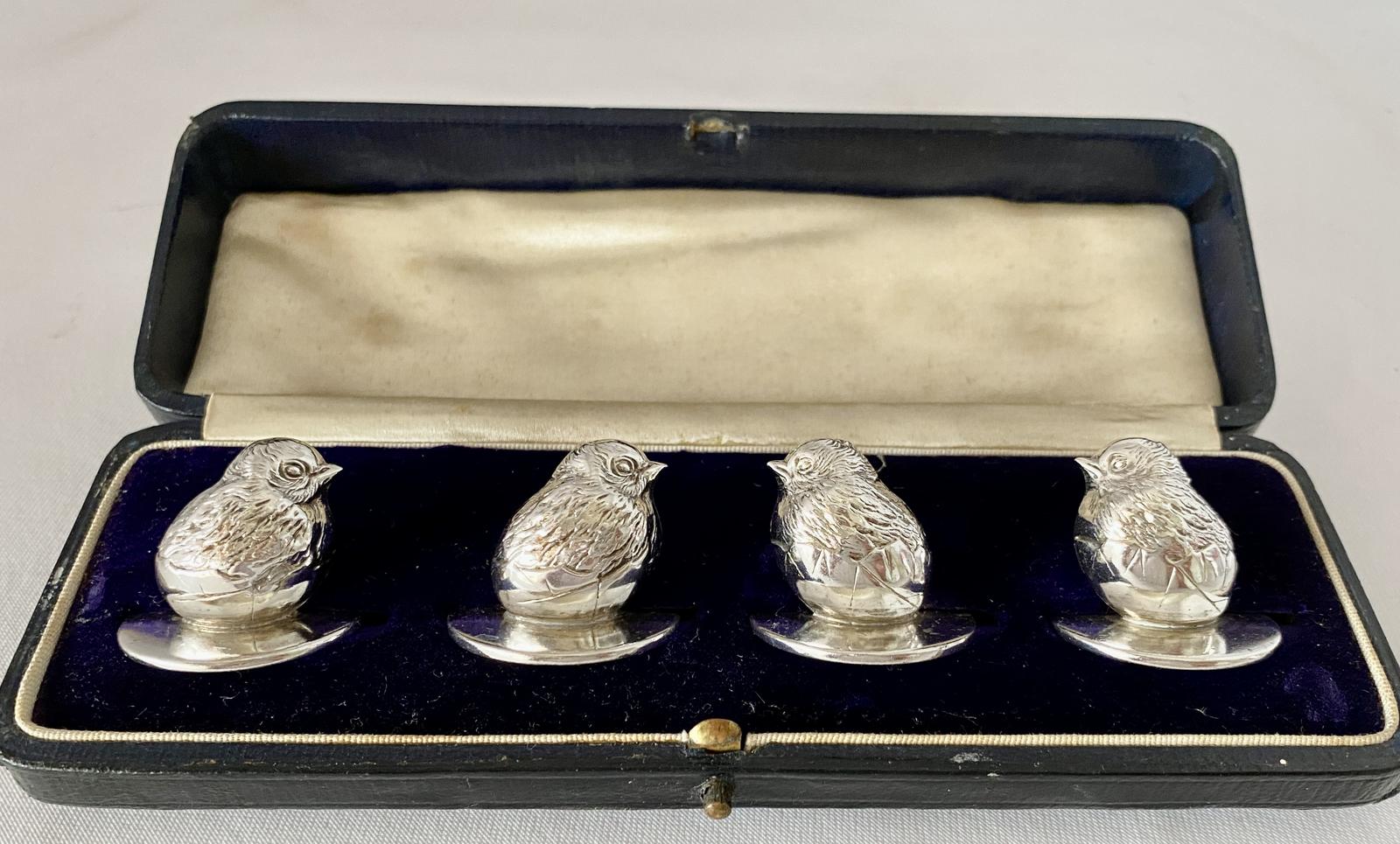 Sampson Mordan Menu / Card Holders - Chester 1910 (1 of 8)