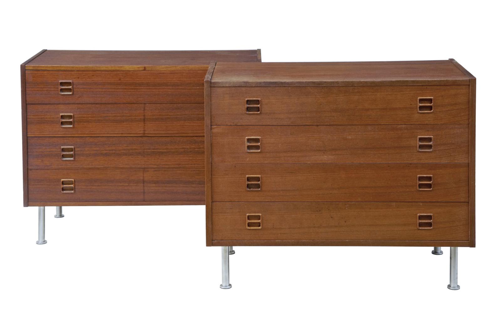 Near Pair of Danish 1970s Teak Chest of Drawers (1 of 10)