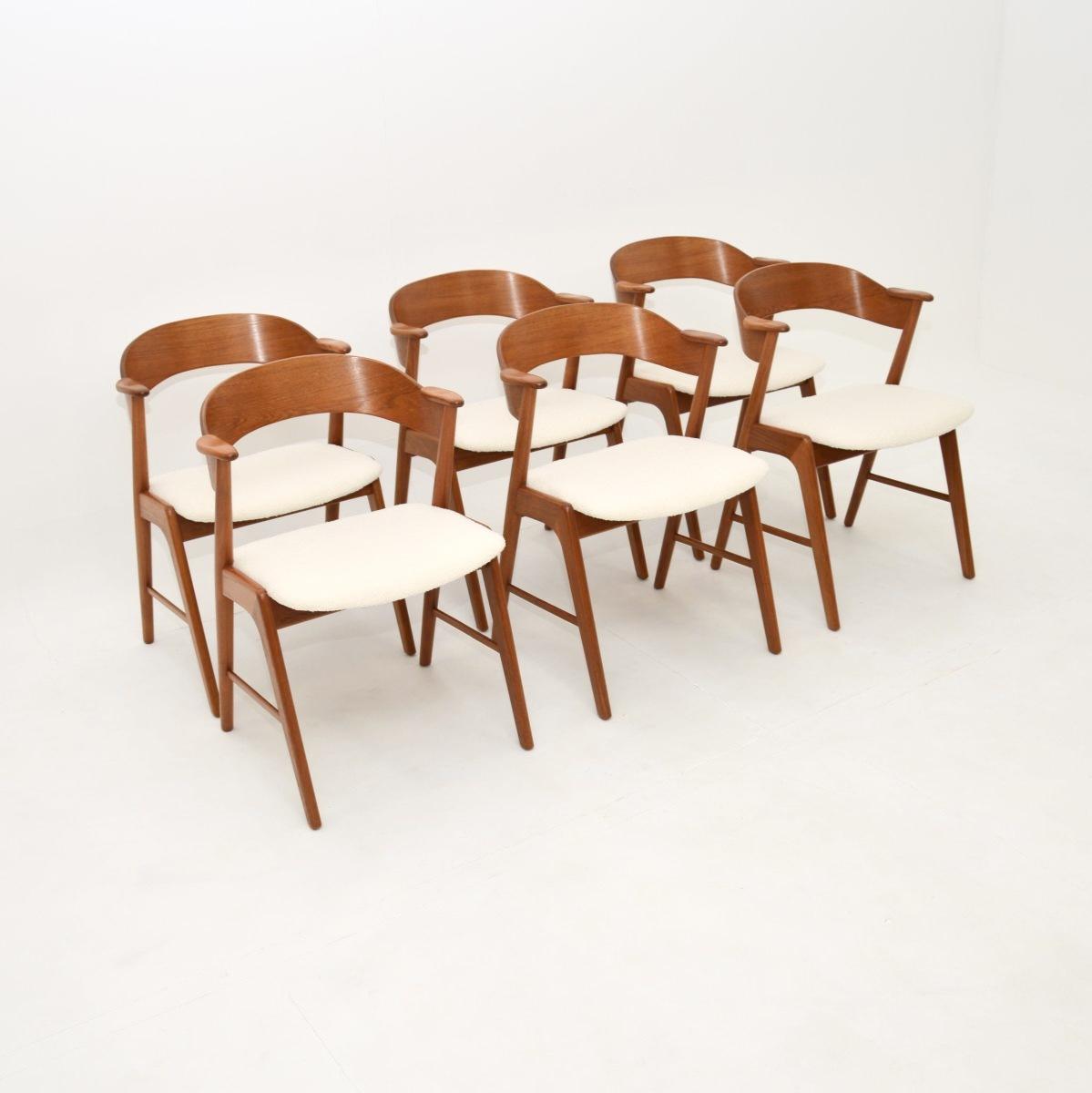 Set of Six Danish Vintage Teak Dining Chairs by Korup Stolefabrik (1 of 13)
