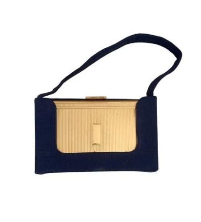 Vintage 1950s Elgin American Beauty Powder Compact Vanity Purse Carry All (1 of 9) Vintage 1950s Elgin American Beauty Powder Compact Vanity Purse Carry All (1 of 9)