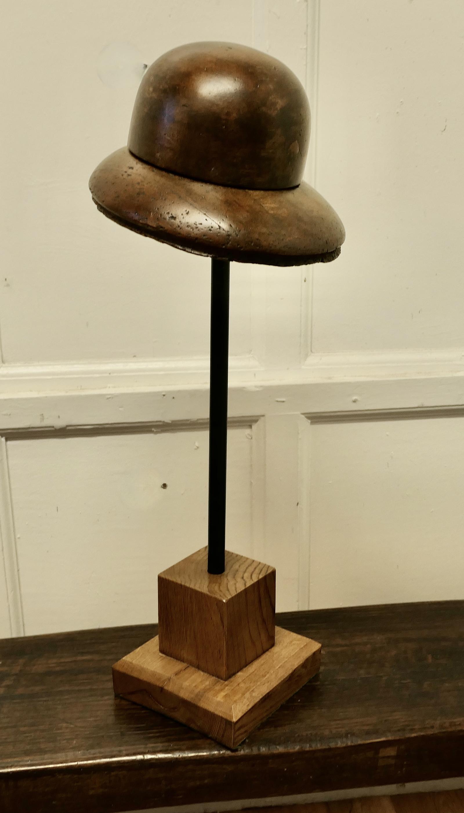 French Fruitwood Hat Display Stand (1 of 5)