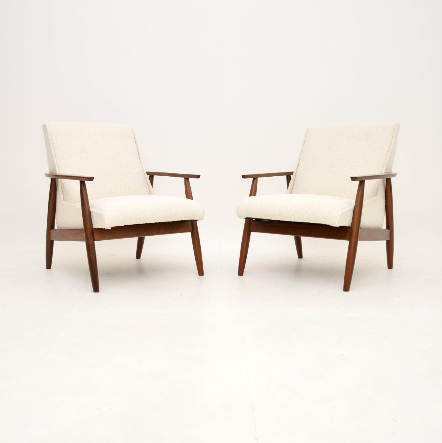 Pair of Danish Vintage Afromosia Armchairs (1 of 10)