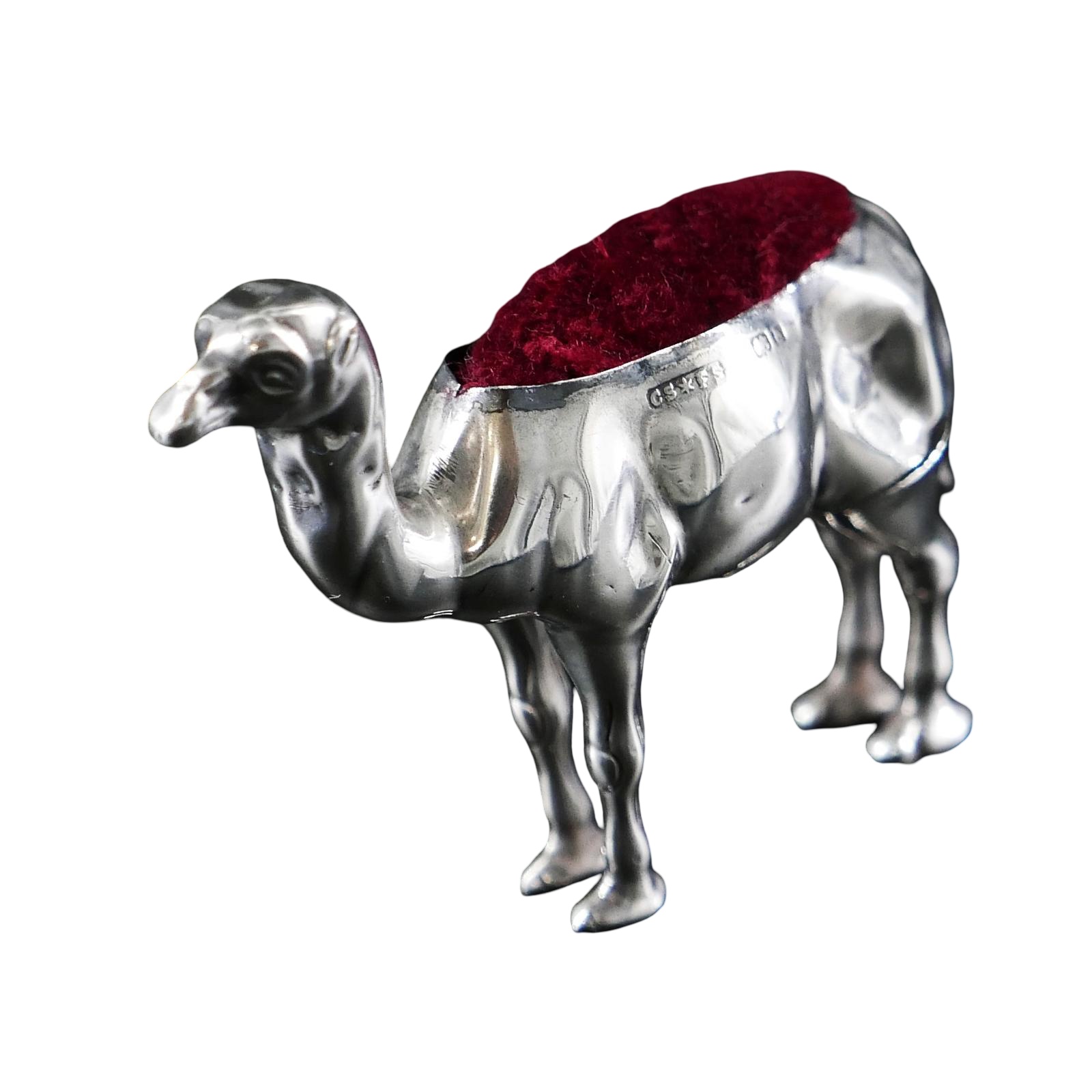 Antique Silver Camel Pin Cushion (1 of 6) Antique Silver Camel Pin Cushion (1 of 6)