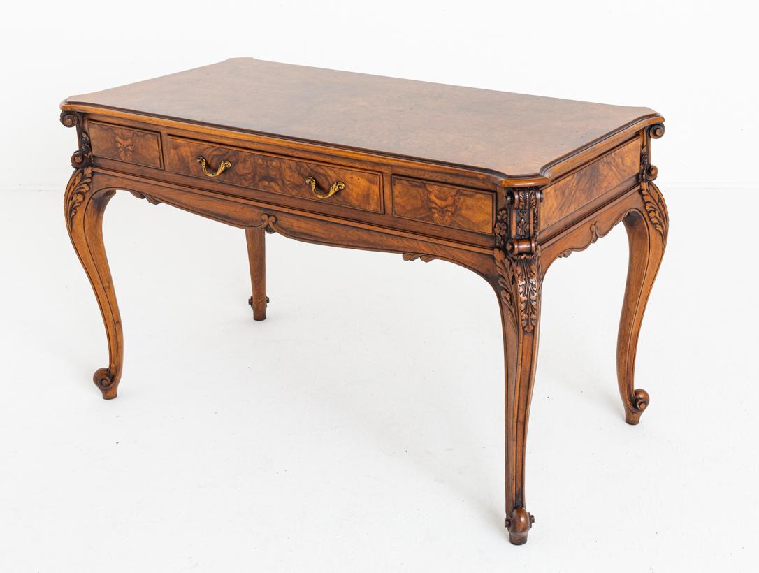 French Style Burr Walnut Centre Table (1 of 7)