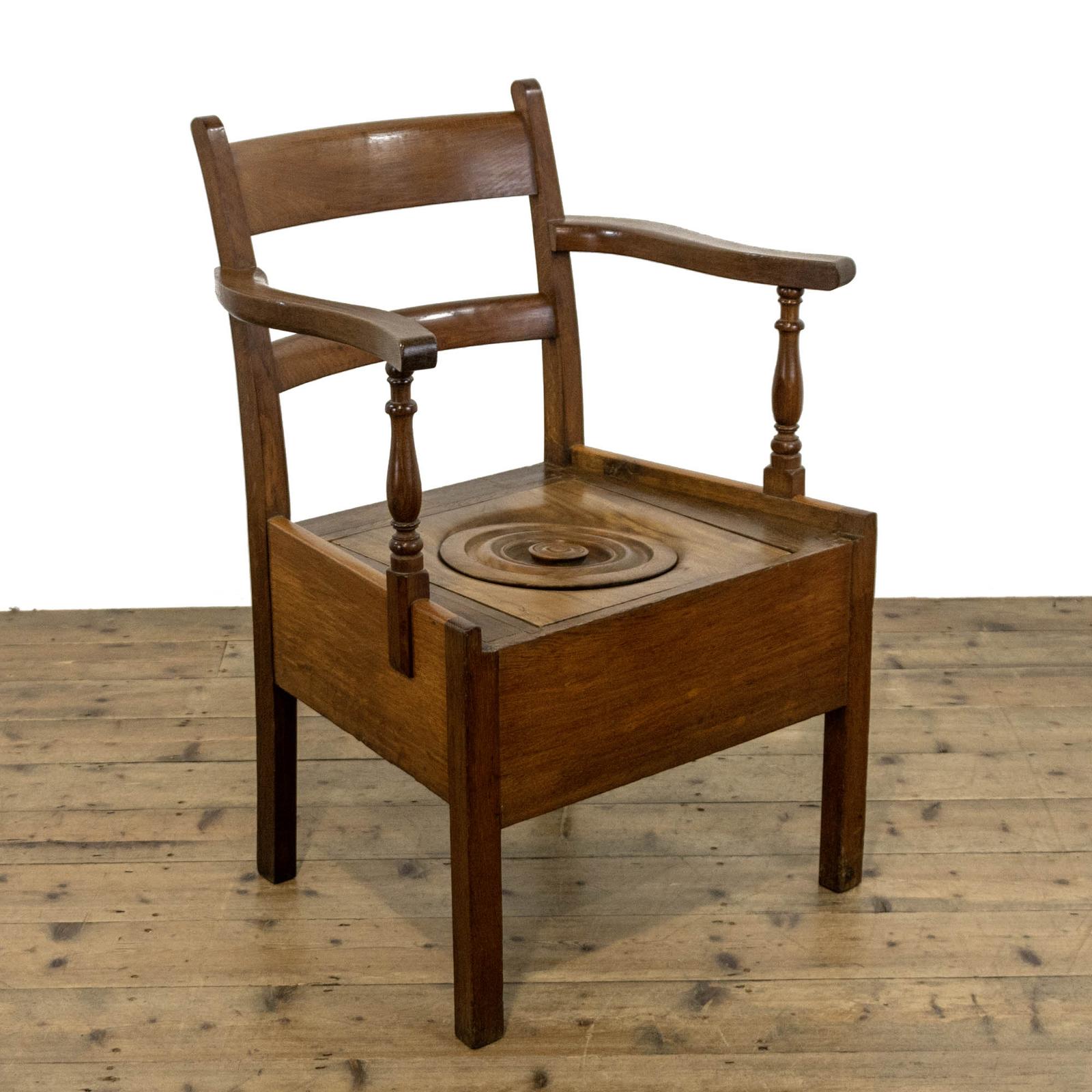 Antique Welsh Oak Bar Back Commode Armchair (1 of 9) Antique Welsh Oak Bar Back Commode Armchair (1 of 9)
