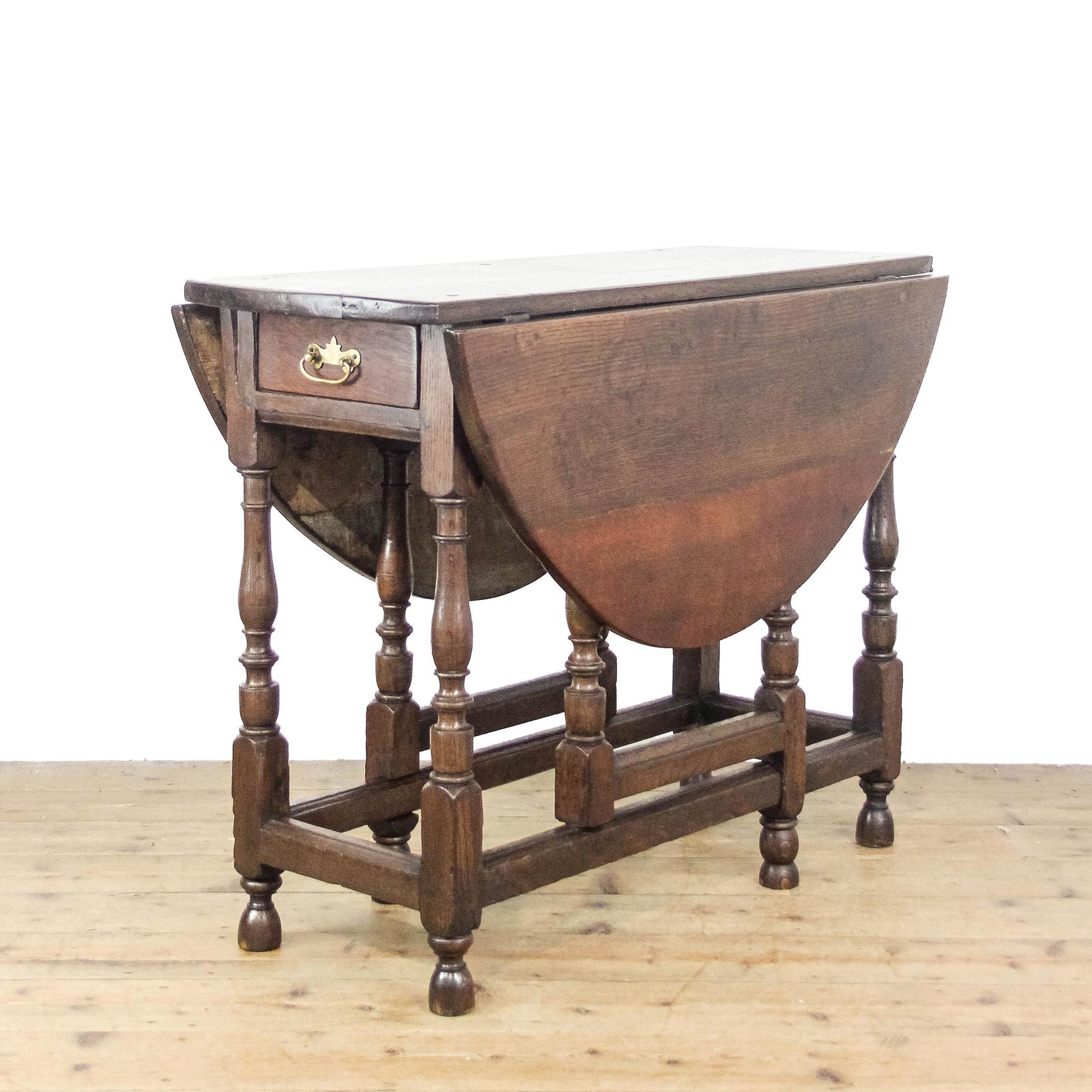 Antique Oak Drop Leaf Gate Leg Table (1 of 11) Antique Oak Drop Leaf Gate Leg Table (1 of 11)