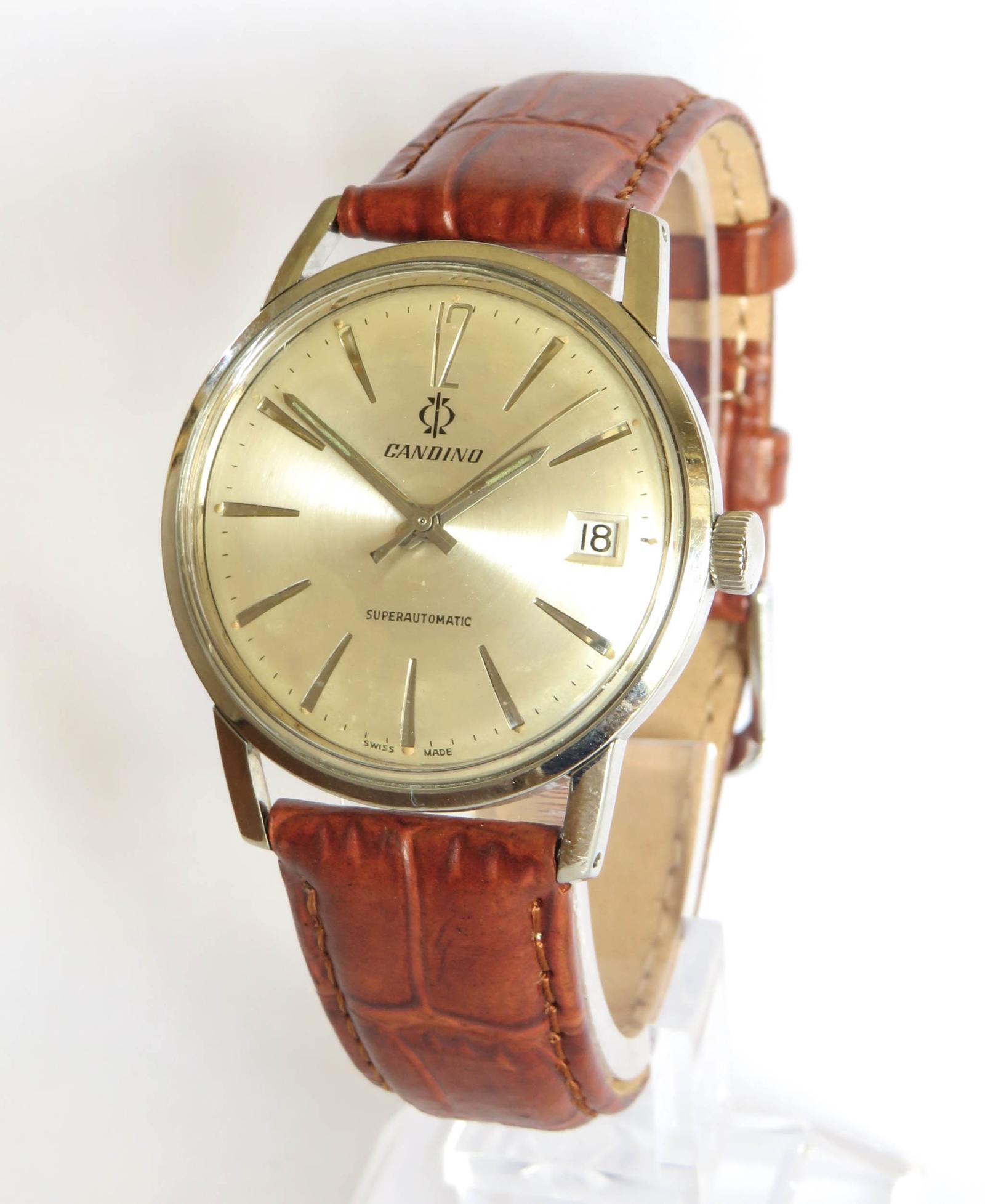Watch: Gents 1960s Candino Automatic Wrist Watch (1 of 5) Watch: Gents 1960s Candino Automatic Wrist Watch (1 of 5)