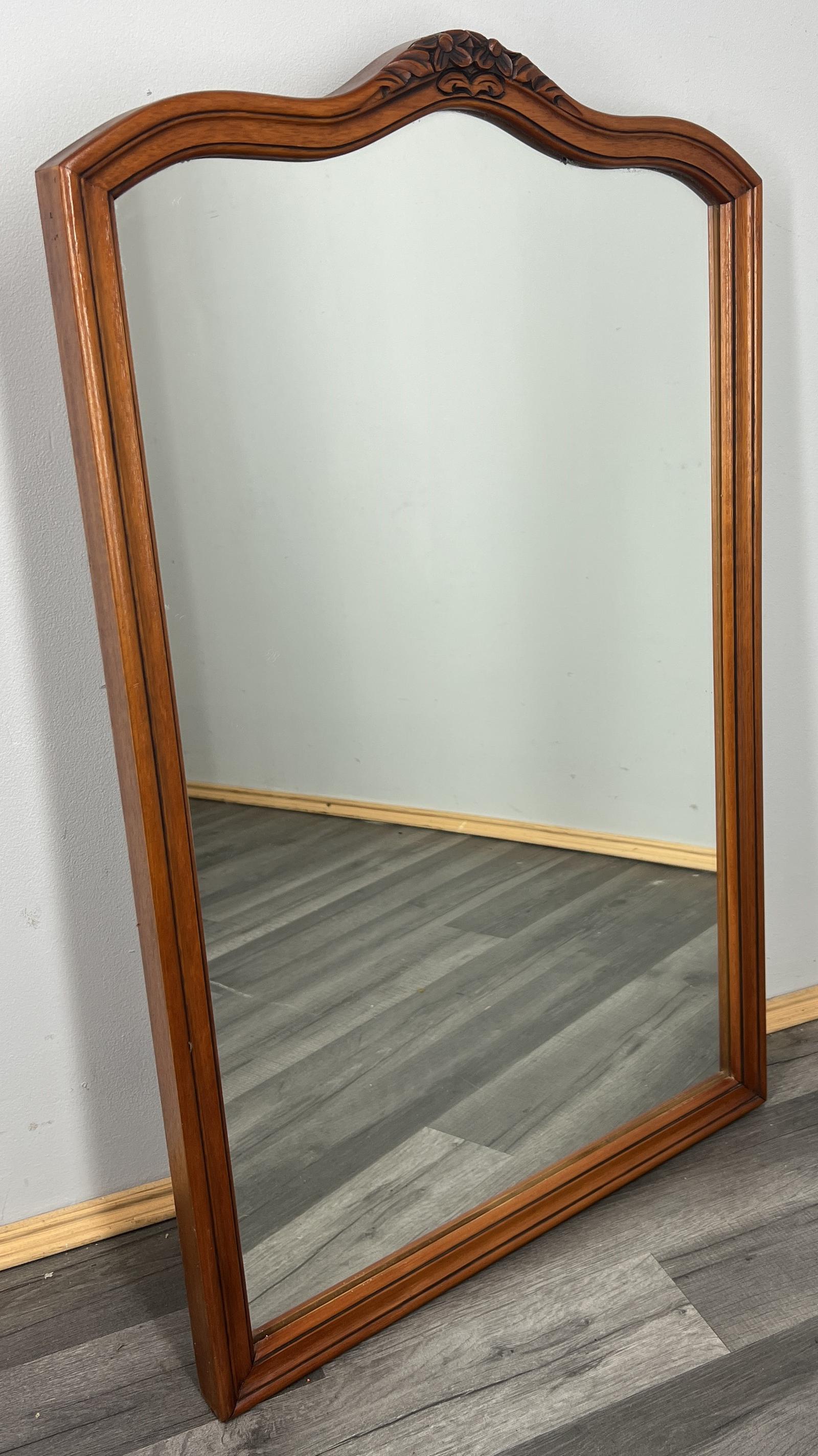 Vintage French Style Carved Wall Mirror Ornate Wall Frame (1 of 8)