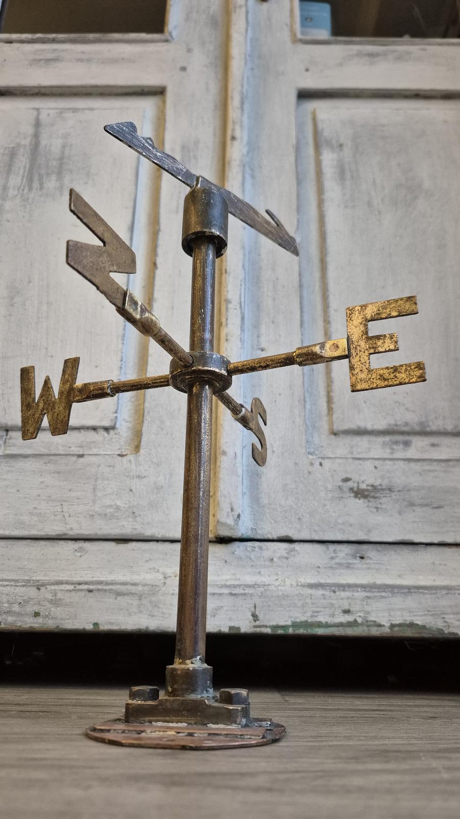 Early 20th C. Scratch Built Brass Weathervane (1 of 25) Early 20th C. Scratch Built Brass Weathervane (1 of 25)