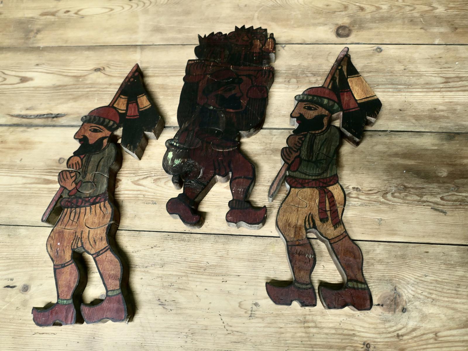 3 Very Naive French Soldier Jigsaw Puzzles (1 of 6)