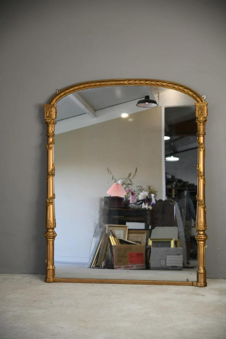 Large Overmantle Mirror (1 of 12)