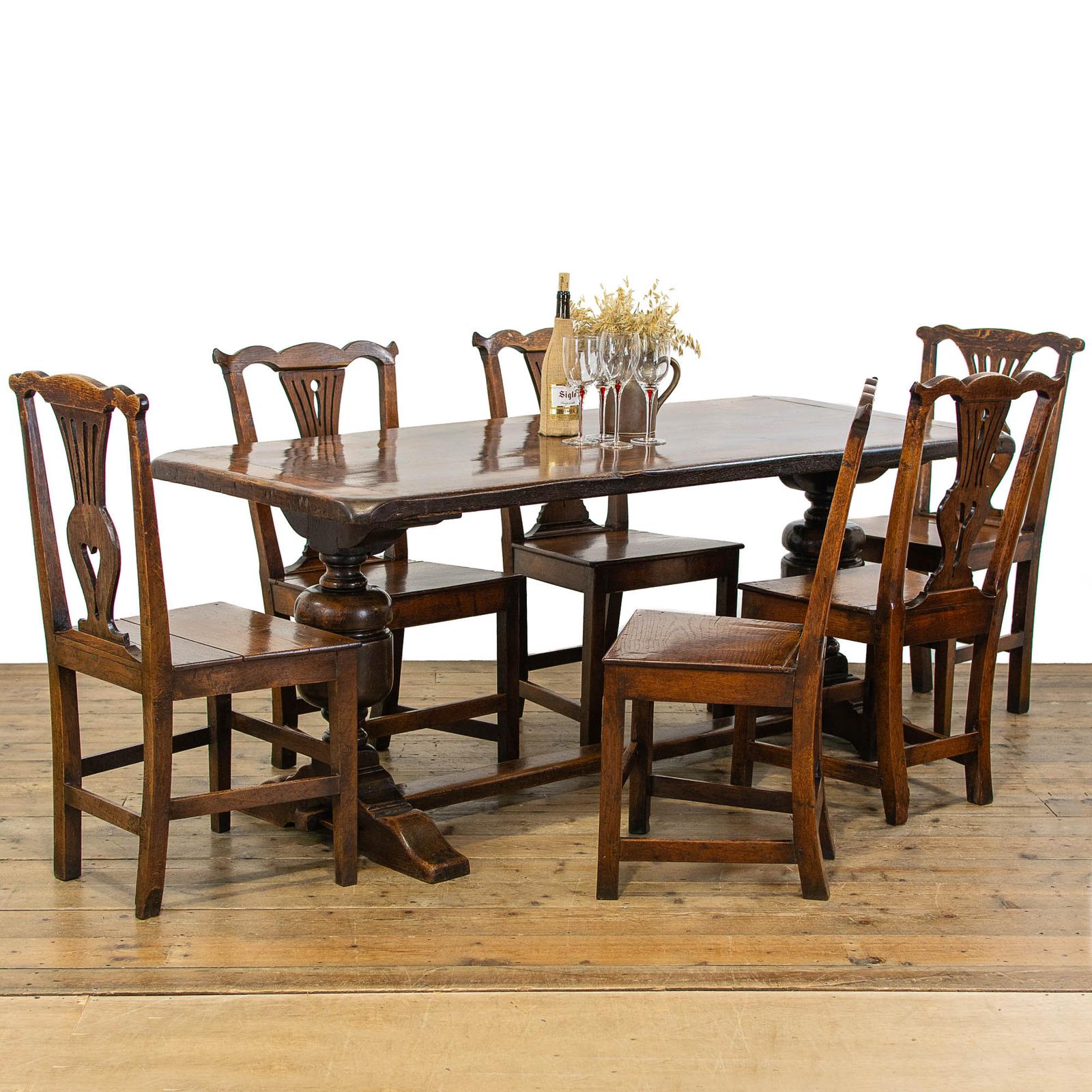 Antique Oak Refectory Table (1 of 12) Antique Oak Refectory Table (1 of 12)