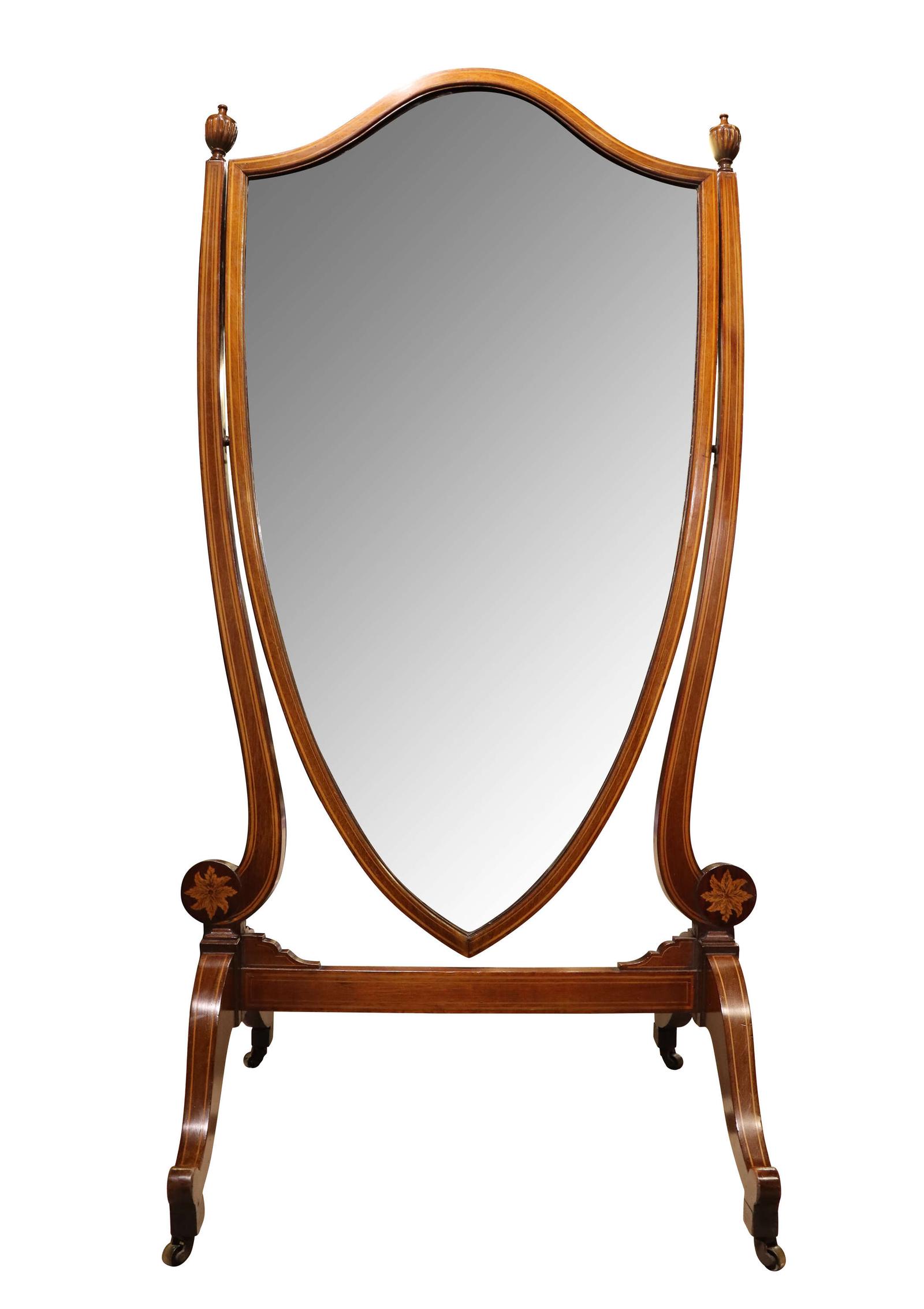 19th Century Glass Large Mirrors - main image