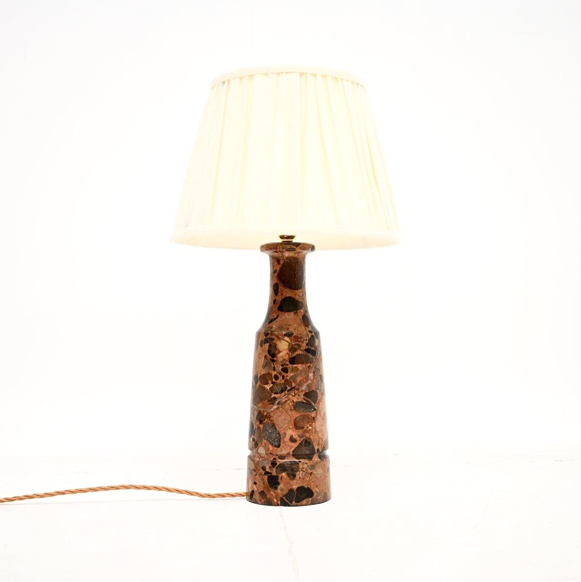Vintage Italian Terrazzo Marble Table Lamp (1 of 6) Vintage Italian Terrazzo Marble Table Lamp (1 of 6)