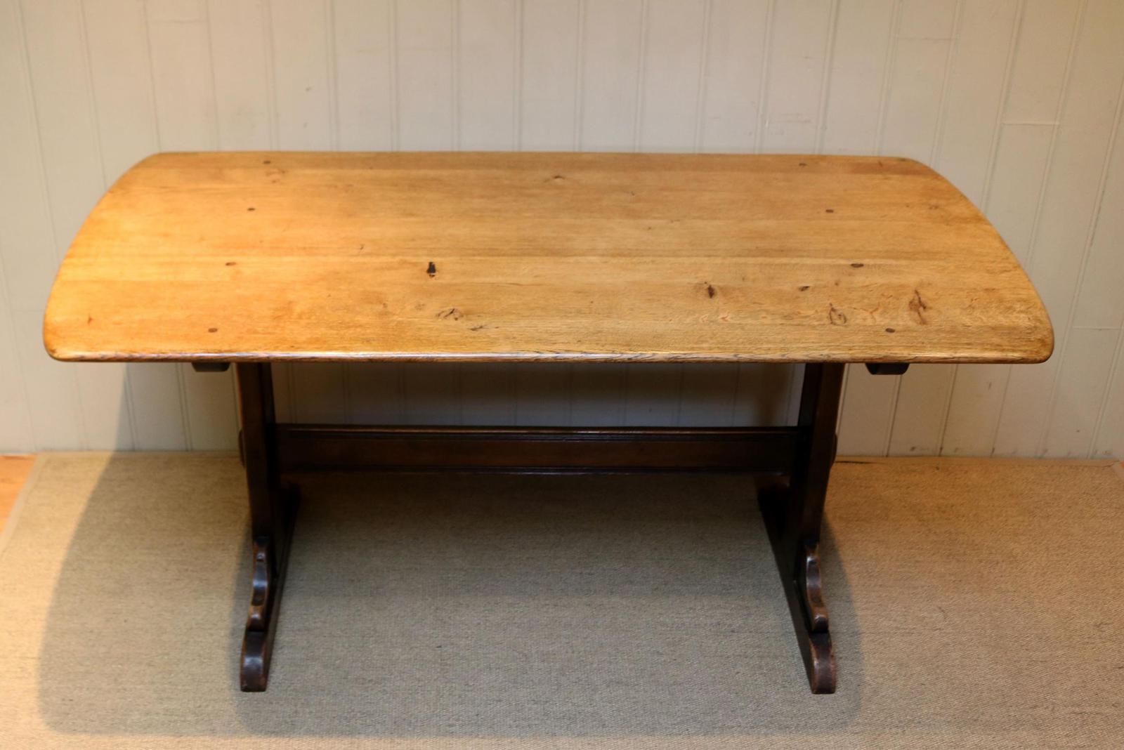 Oak Trestle Table (1 of 10) Oak Trestle Table (1 of 10)