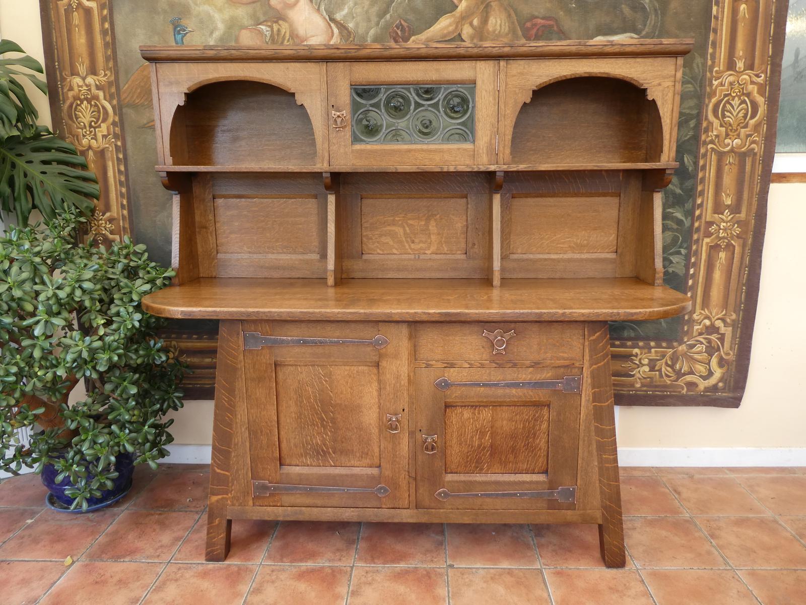 Liberty & Co Dresser Arts & Crafts Light Oak 1885-1895 (1 of 24) Liberty & Co Dresser Arts & Crafts Light Oak 1885-1895 (1 of 24)