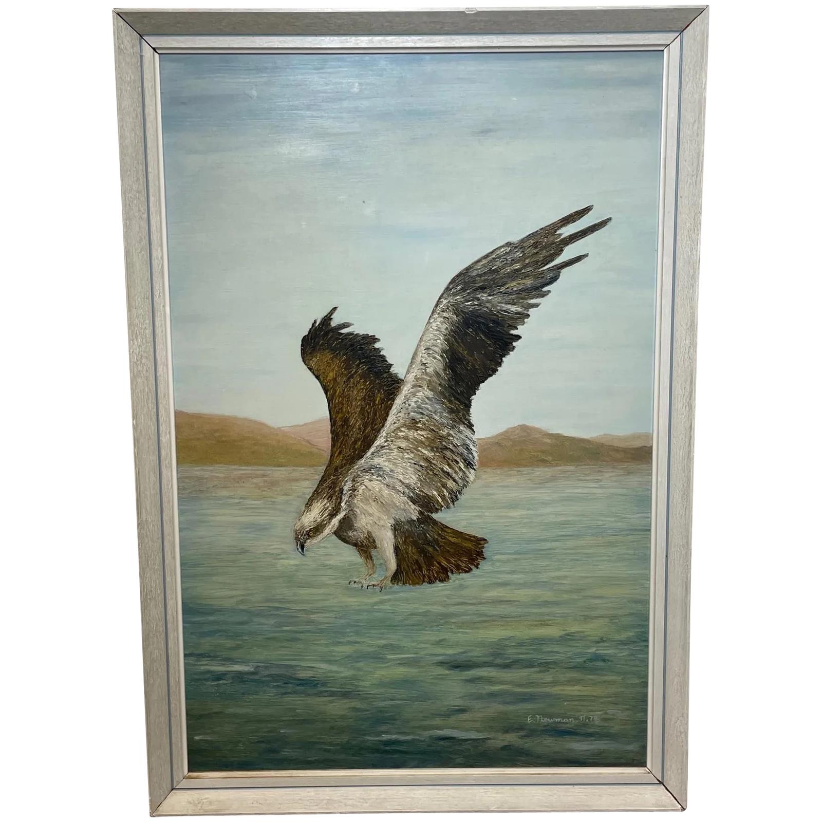 Oil Painting Scottish Osprey Bird Hovering Ready to Catch a Fish Highlands Loch (1 of 26) Oil Painting Scottish Osprey Bird Hovering Ready to Catch a Fish Highlands Loch (1 of 26)
