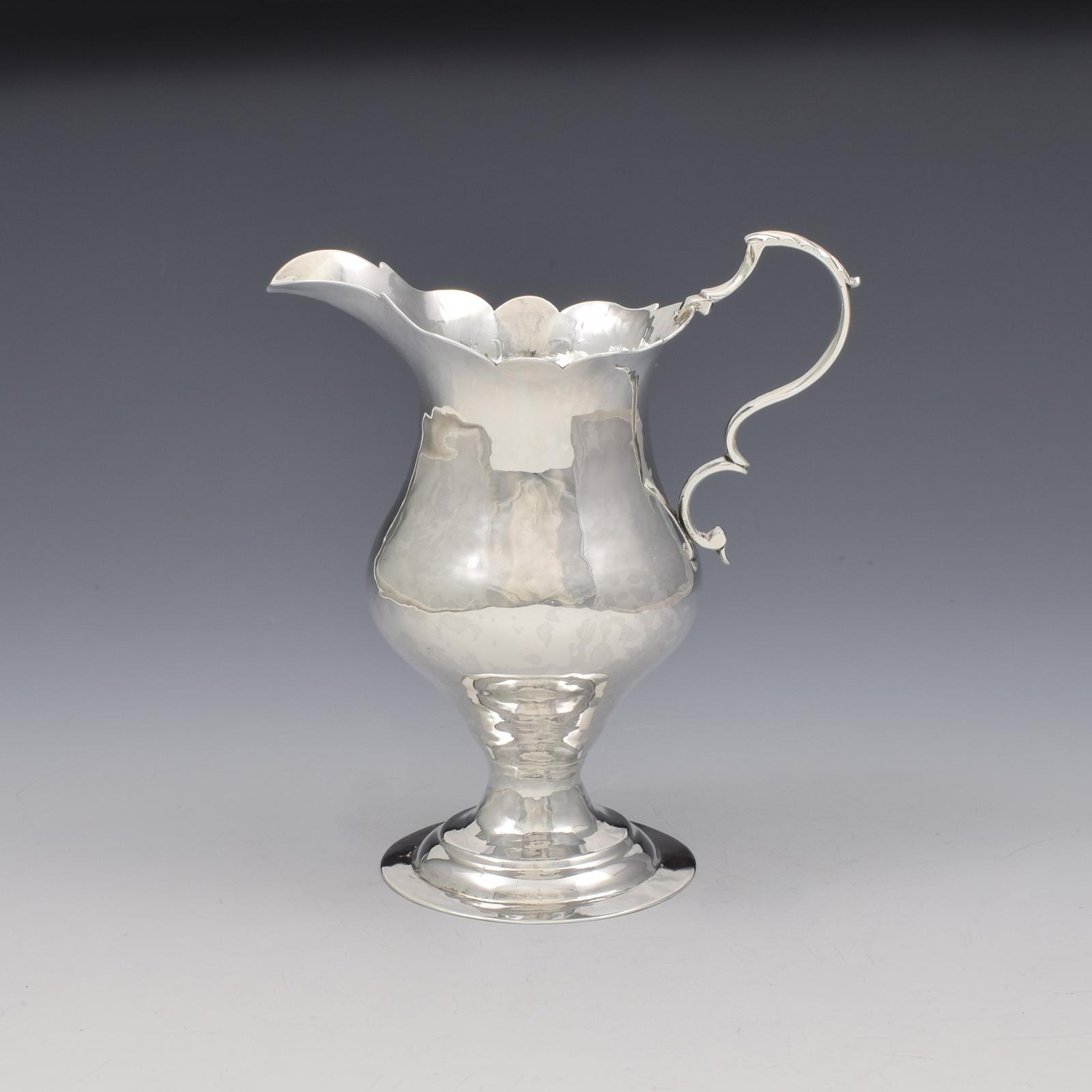 Fine Georgian Silver Pedestal Cream / Milk Jug John Lambe 1784 George III (1 of 11)