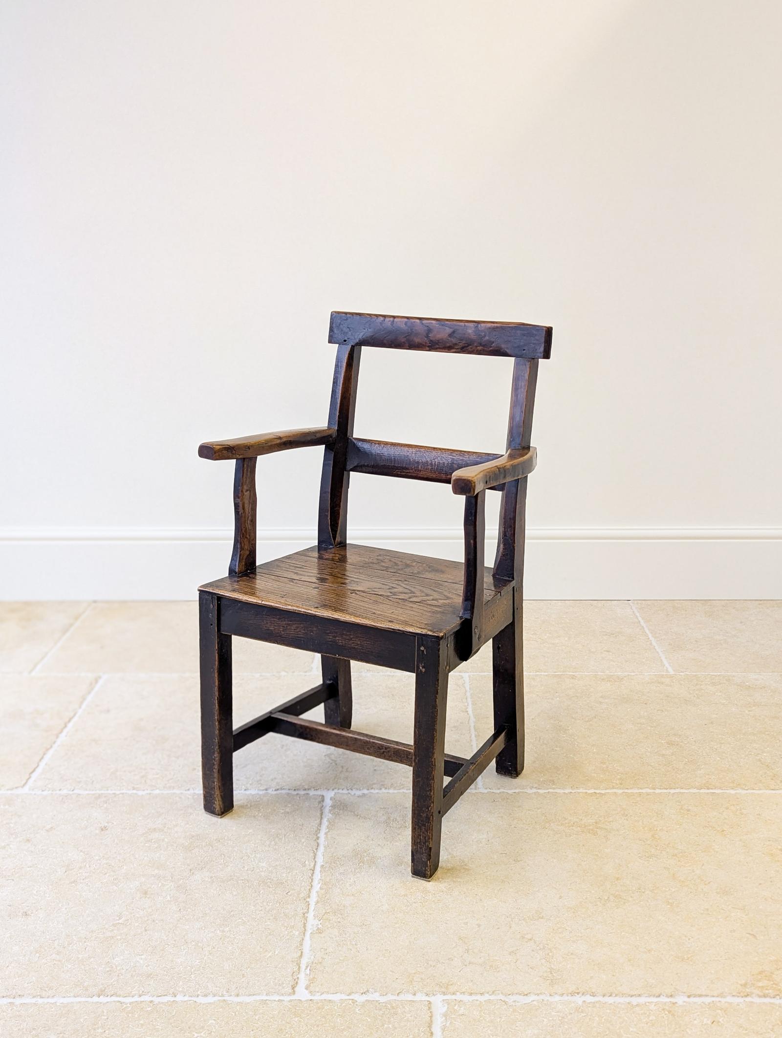 Antique Georgian Oak Vernacular Armchair c.1800 (1 of 17) Antique Georgian Oak Vernacular Armchair c.1800 (1 of 17)