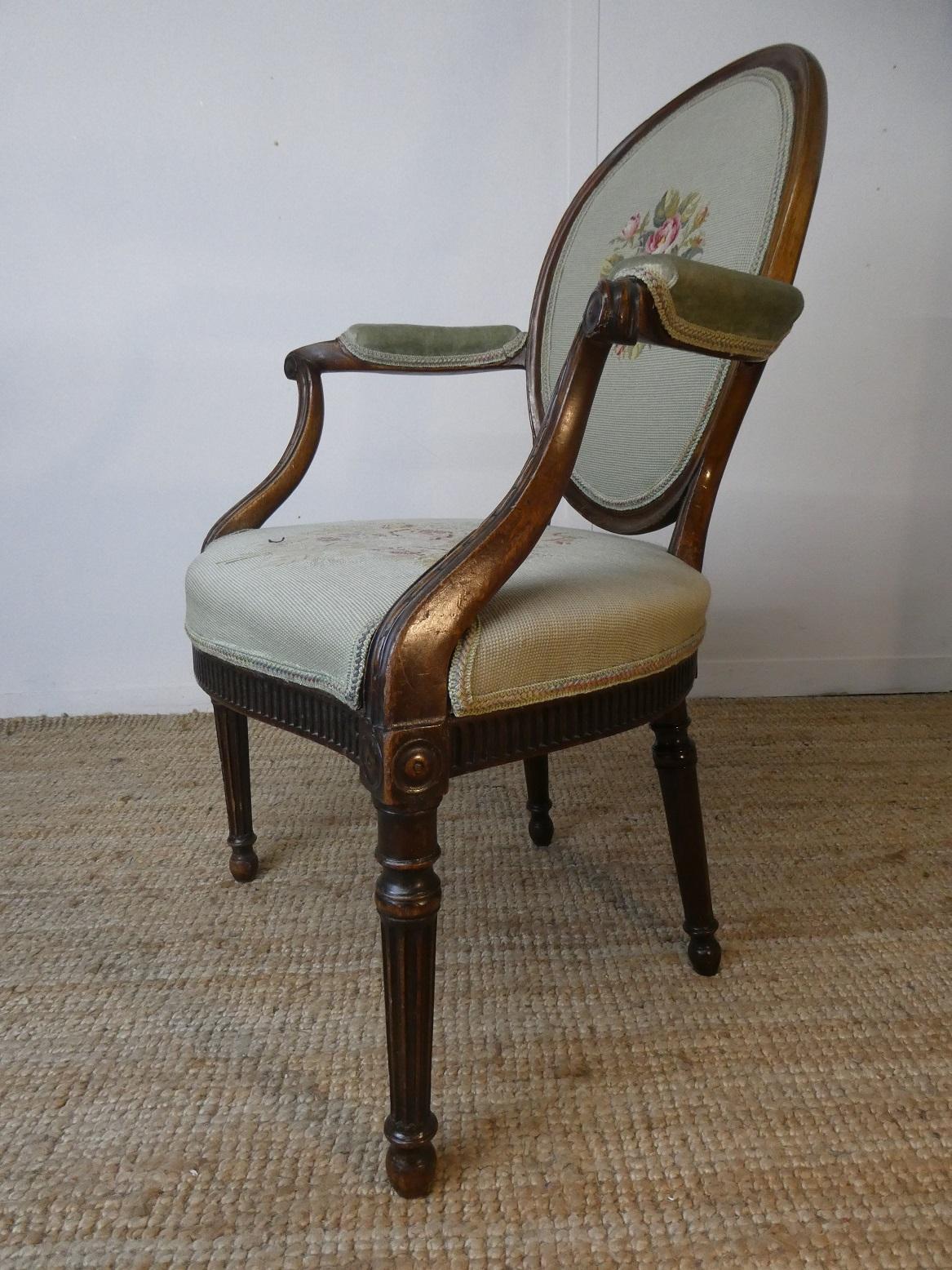 Fine 18th Century Salon Chair (1 of 10) Fine 18th Century Salon Chair (1 of 10)