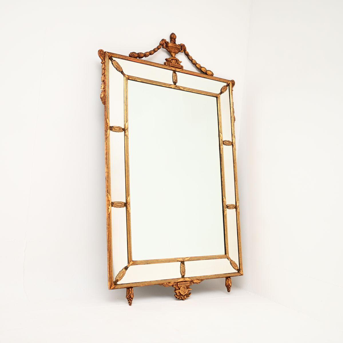 Adam Style Giltwood Mirror (1 of 8) Adam Style Giltwood Mirror (1 of 8)