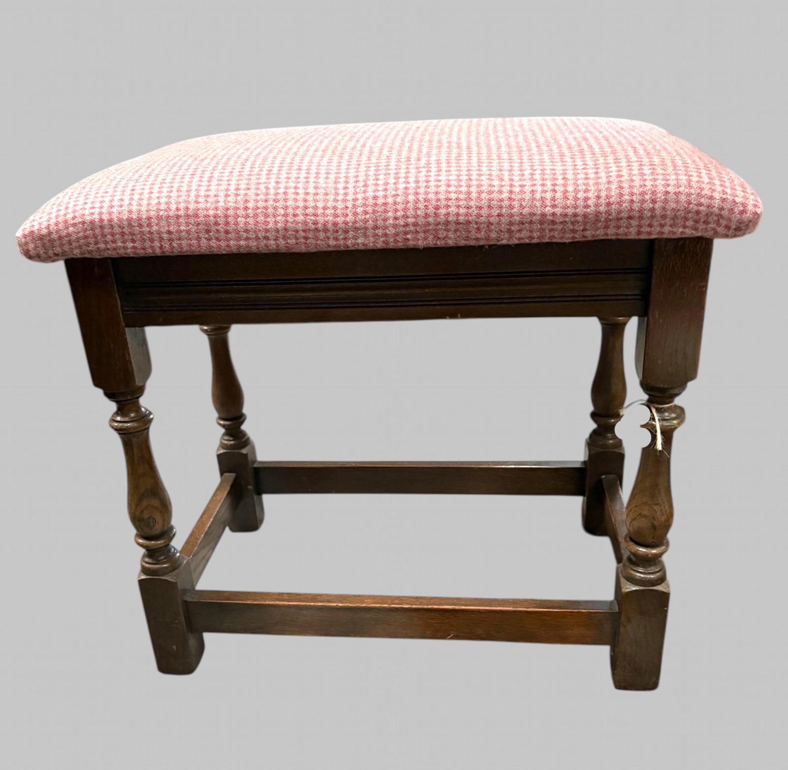 Charming Interwar-period Stool c.1935 (1 of 4)