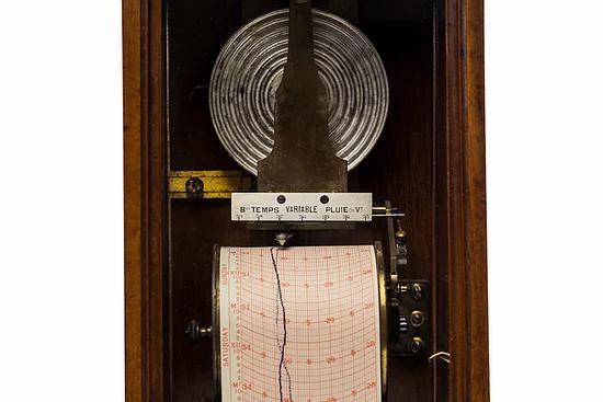 Early Wall Barograph by Redier (1 of 4)