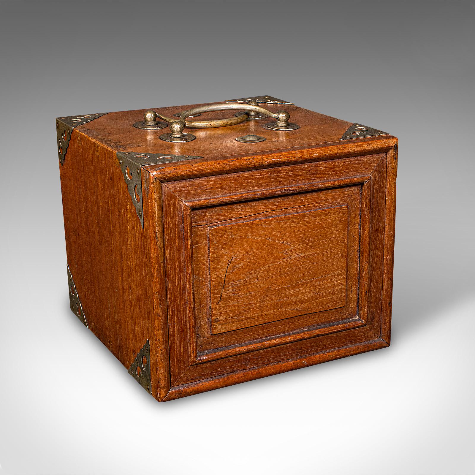 Antique Mahjong Case, Oriental, Teak Gaming Tile Box c.1900 (1 of 12) Antique Mahjong Case, Oriental, Teak Gaming Tile Box c.1900 (1 of 12)