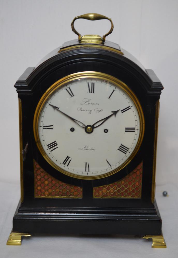 Brown, London Georgian Twin Fusee Bracket Clock (1 of 6) Brown, London Georgian Twin Fusee Bracket Clock (1 of 6)
