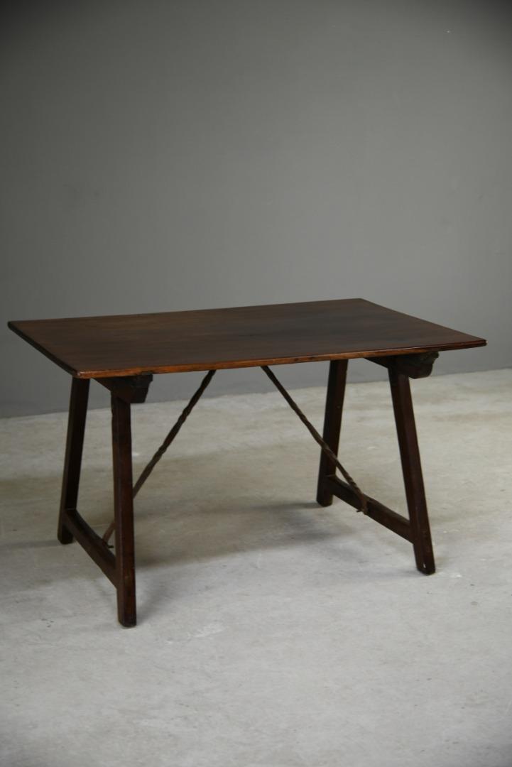 Mahogany Spanish Table (1 of 11) Mahogany Spanish Table (1 of 11)