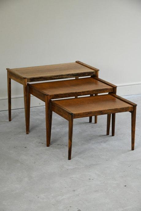 Retro Rosewood Nest of Tables (1 of 12) Retro Rosewood Nest of Tables (1 of 12)