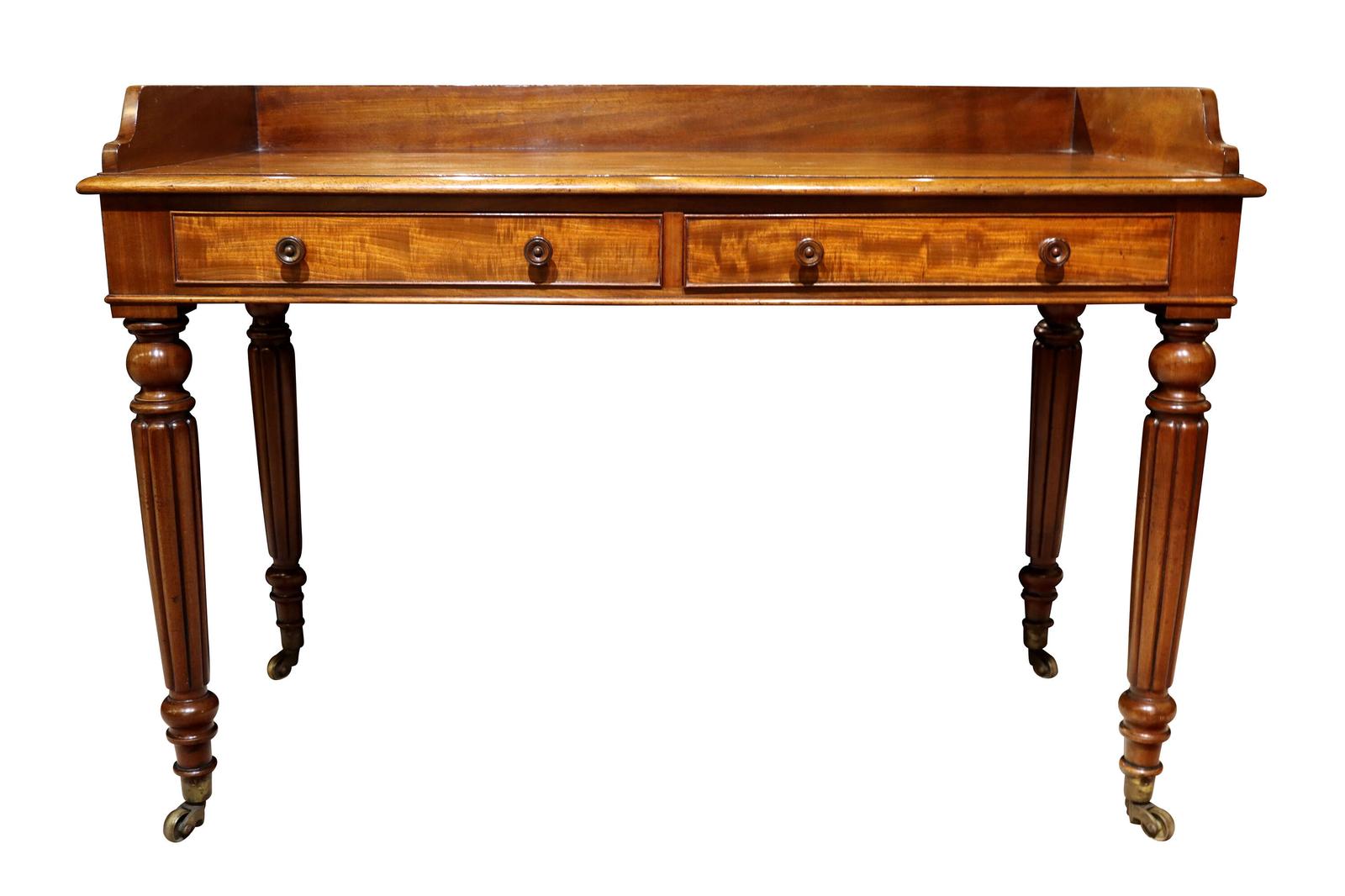 Mahogany Library Writing Table / Side Table c.1860 (1 of 5) Mahogany Library Writing Table / Side Table c.1860 (1 of 5)