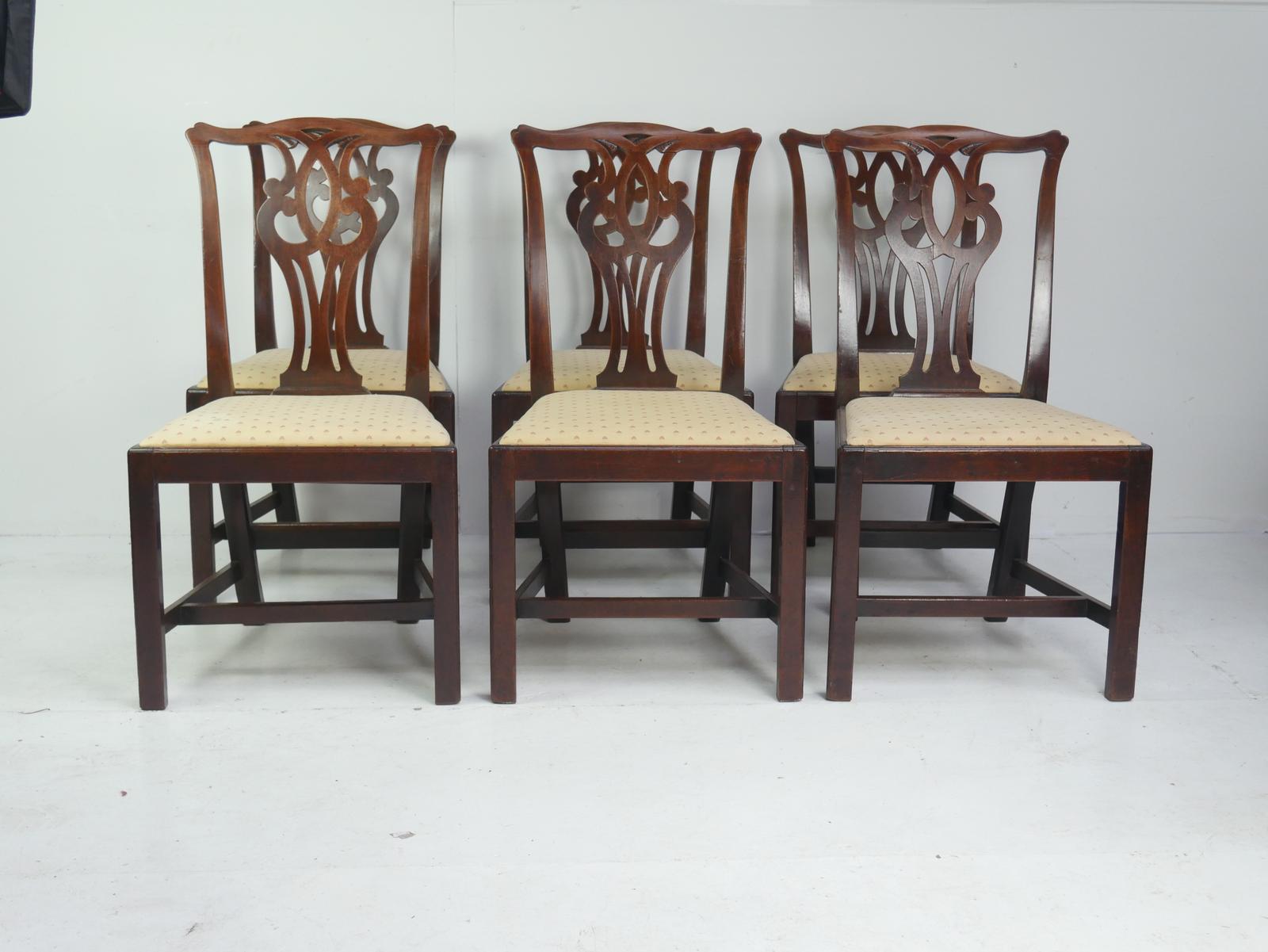 Set of Six Georgian Dining Chairs (1 of 12)