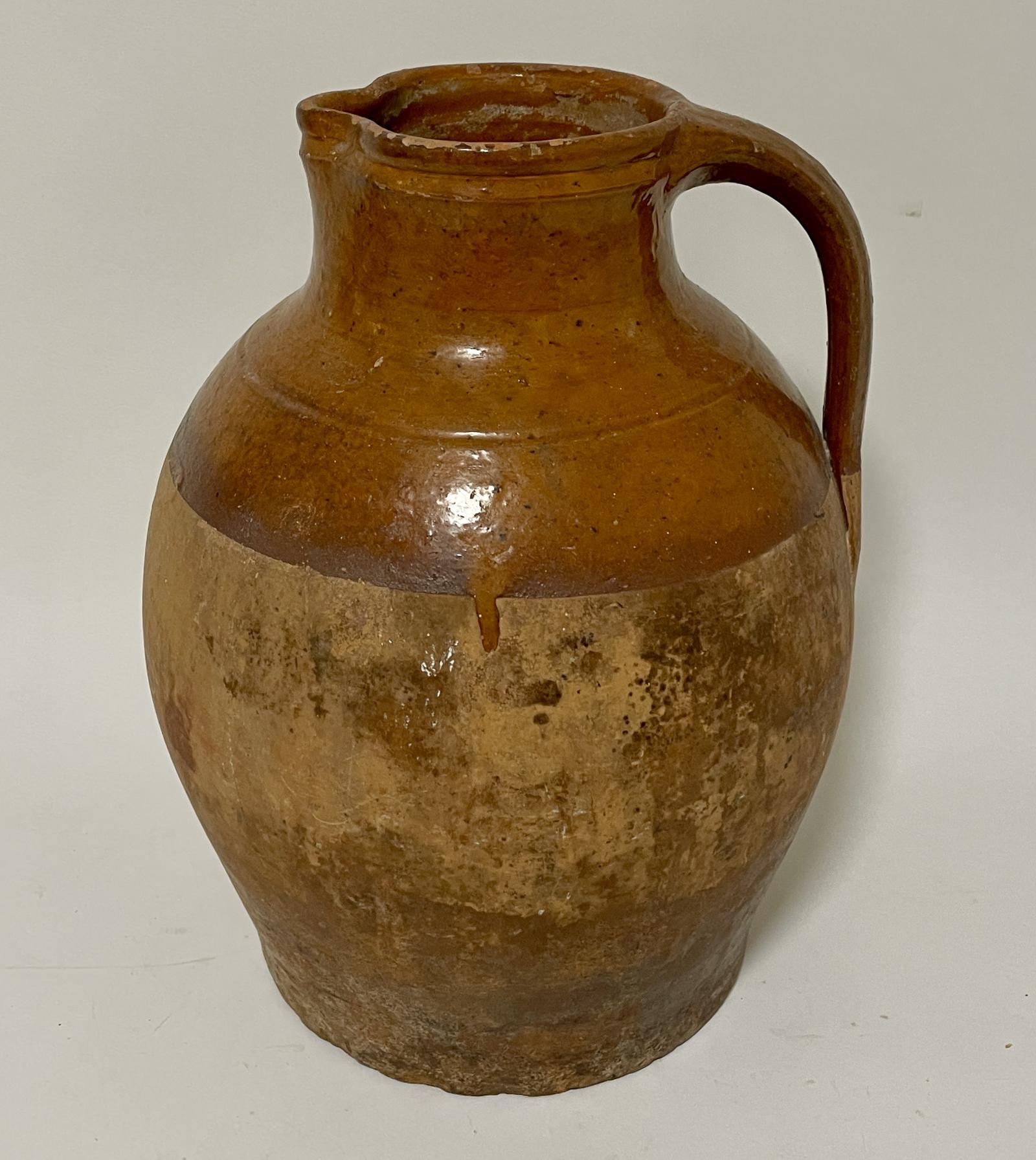 Large Antique Verwood Pottery Harvest Jug (1 of 10) Large Antique Verwood Pottery Harvest Jug (1 of 10)