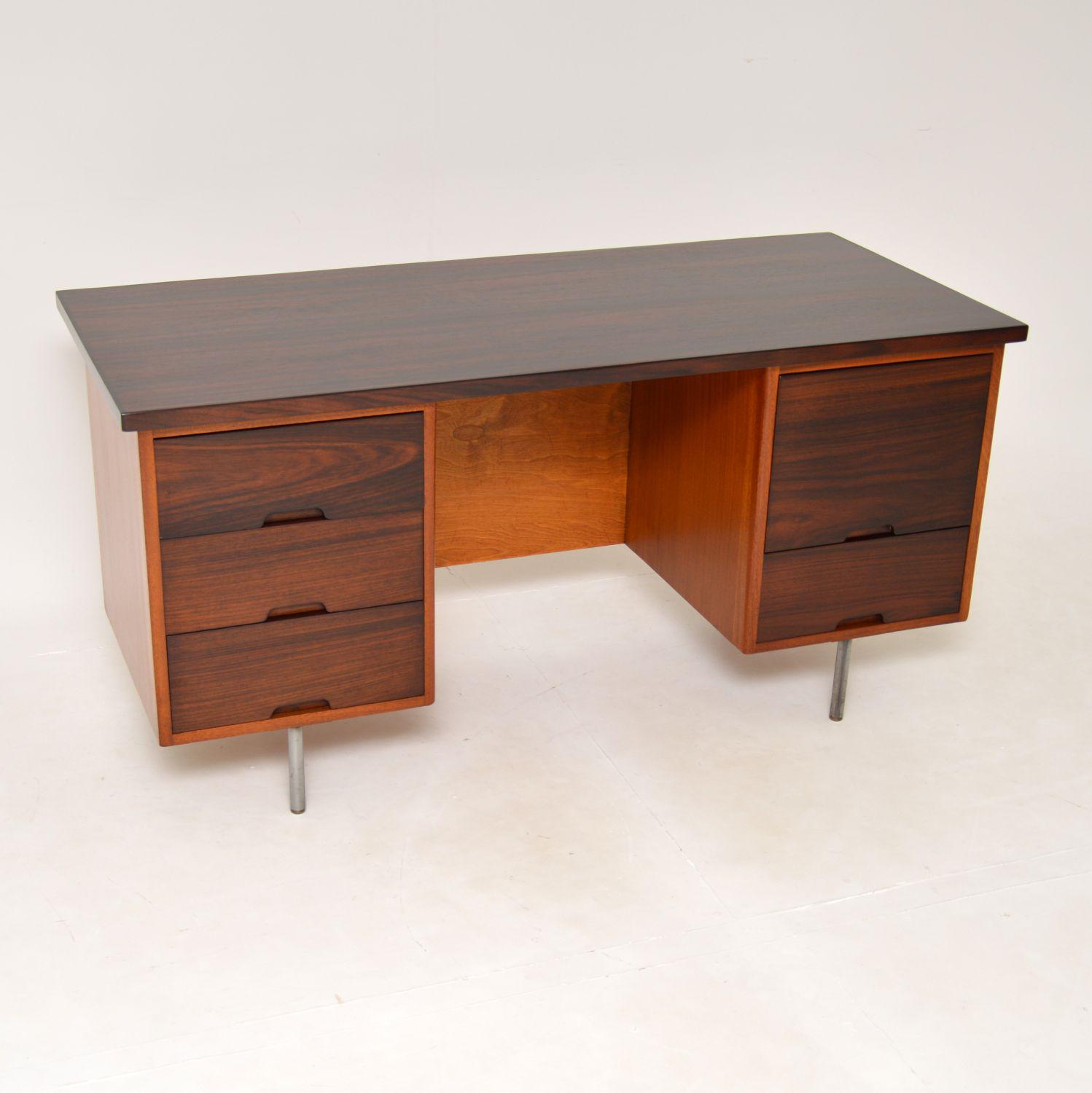 1950's Vintage Hilleplan Desk by Robin Day in Rosewood & Mahogany (1 of 12) 1950's Vintage Hilleplan Desk by Robin Day in Rosewood & Mahogany (1 of 12)