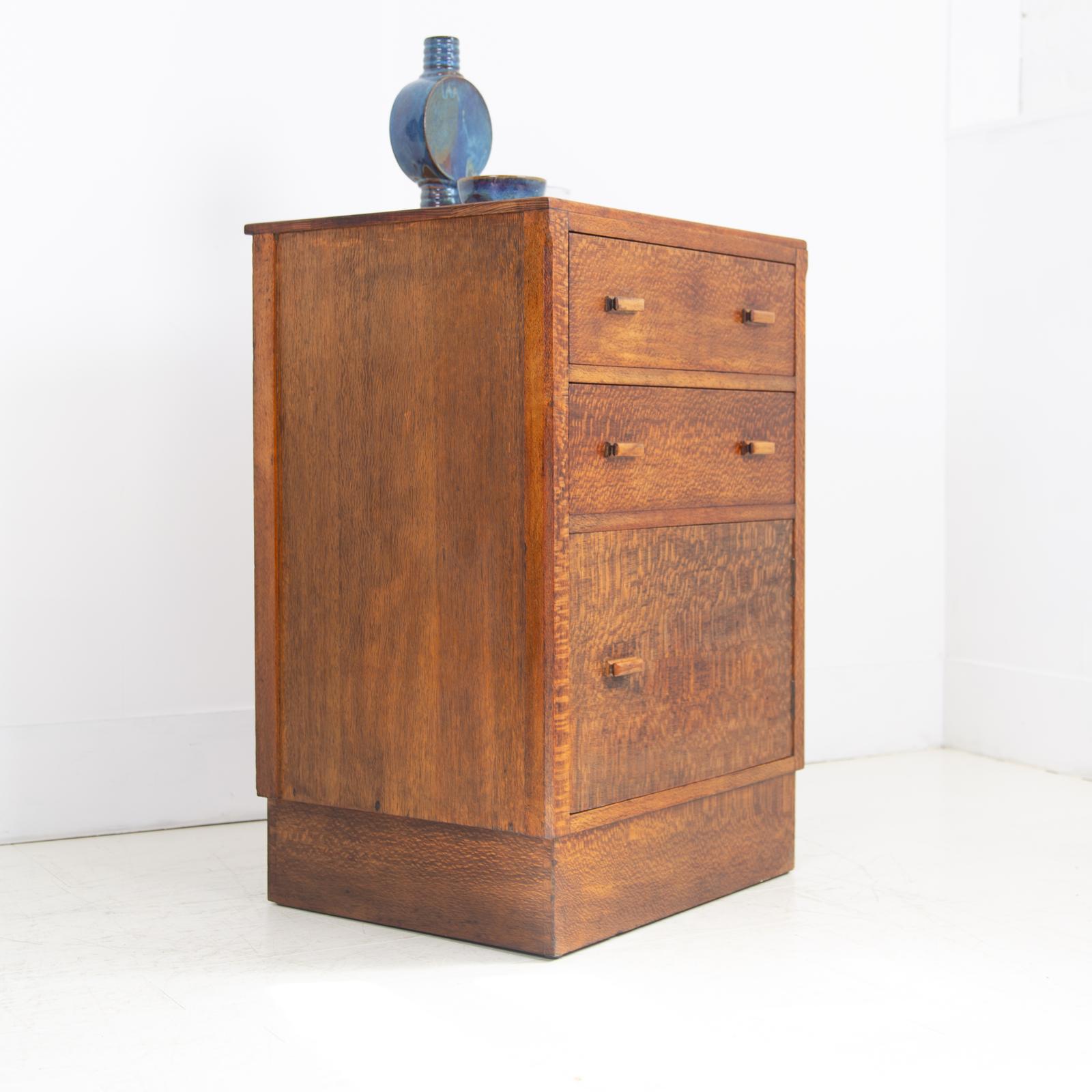 Art Deco Modernist 2 Drawer Oak Tallboy Cabinet by Gomme C1930 (1 of 12) Art Deco Modernist 2 Drawer Oak Tallboy Cabinet by Gomme C1930 (1 of 12)