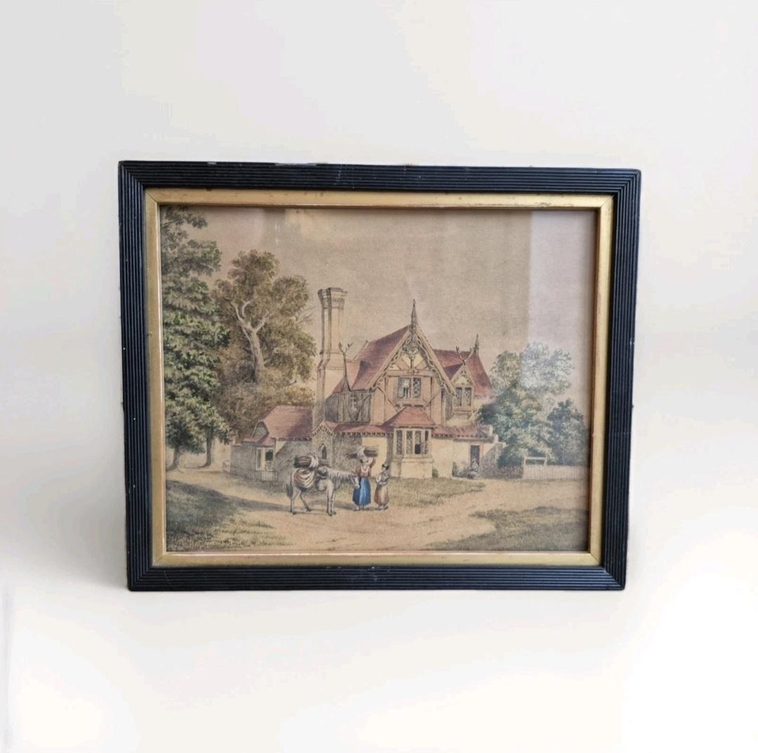 19th C. Countryside Watercolour Painting (1 of 26) 19th C. Countryside Watercolour Painting (1 of 26)