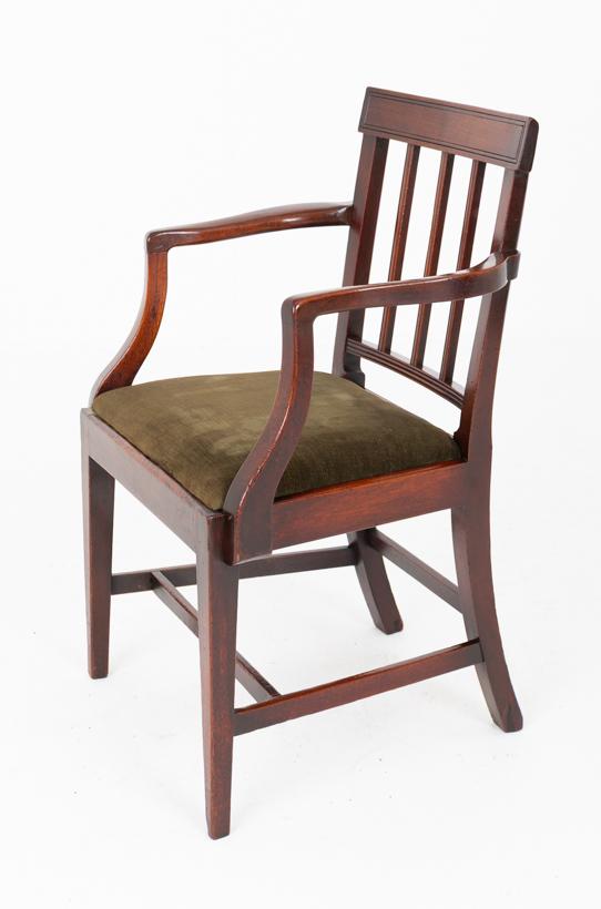 Georgian Mahogany Armchair (1 of 4) Georgian Mahogany Armchair (1 of 4)