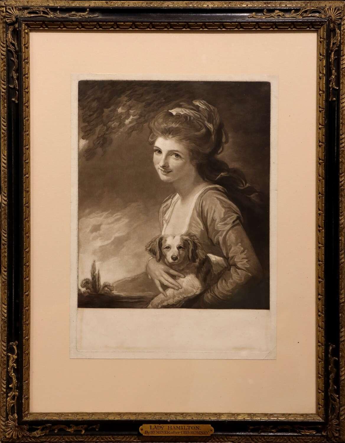 Lady Hamilton Engraving (1 of 7)