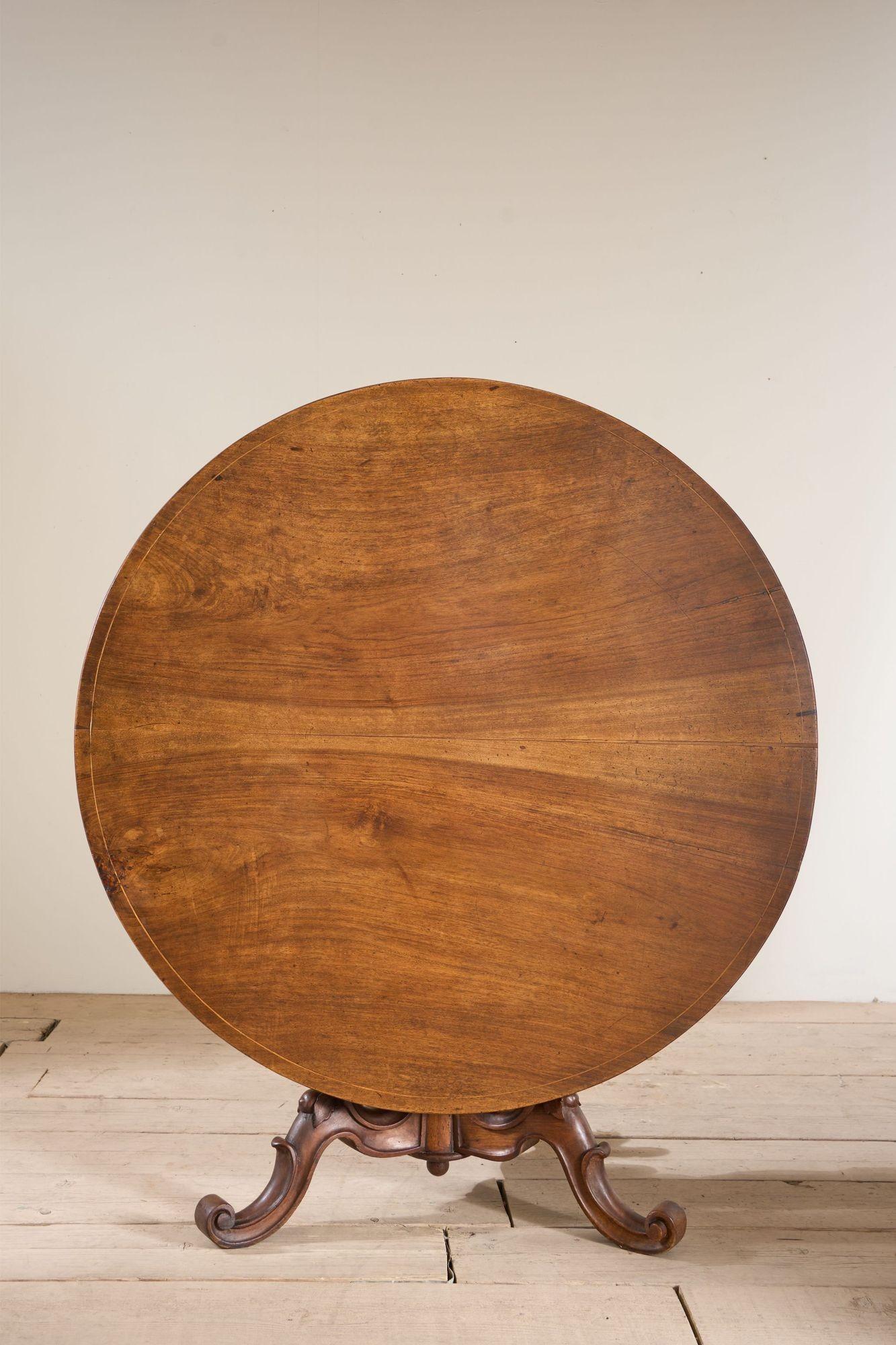 18th Century Italian Walnut Tilt Top Table (1 of 12) 18th Century Italian Walnut Tilt Top Table (1 of 12)