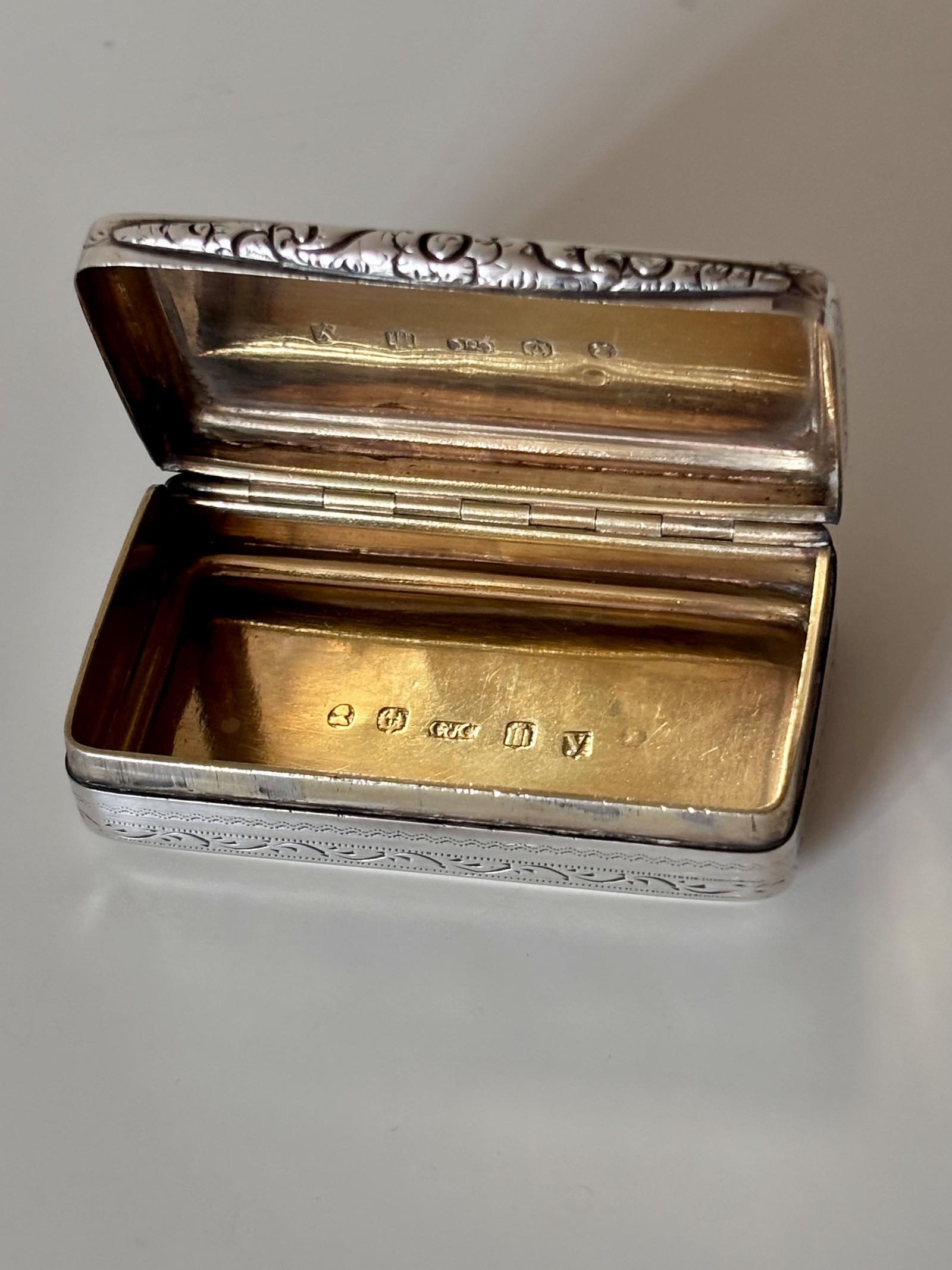 Georgian Scottish Silver Snuff Box EDINBURGH 1830 Cross & Carruthers (1 of 13) Georgian Scottish Silver Snuff Box EDINBURGH 1830 Cross & Carruthers (1 of 13)