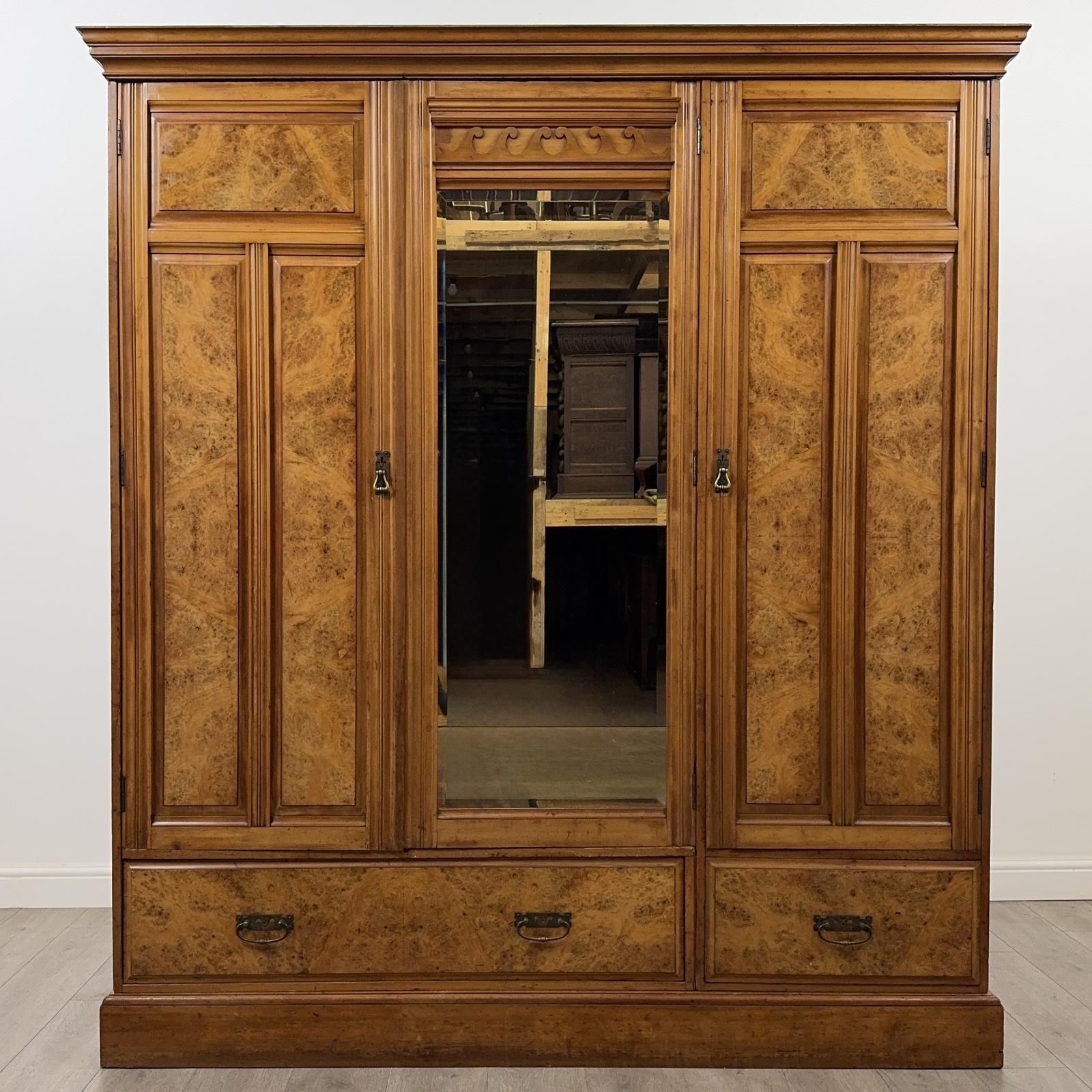 English Early 20th Century Double Wardrobes - main image
