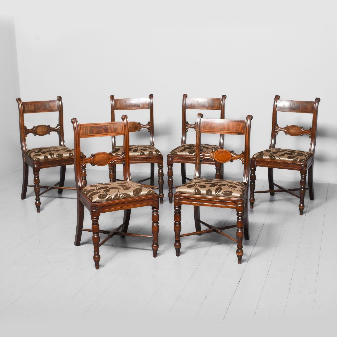 Set of 6 George IV Chairs (1 of 9)