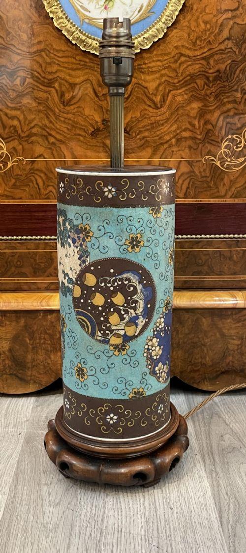 Late 19th Century Chinese Vase Lamp (1 of 5) Late 19th Century Chinese Vase Lamp (1 of 5)