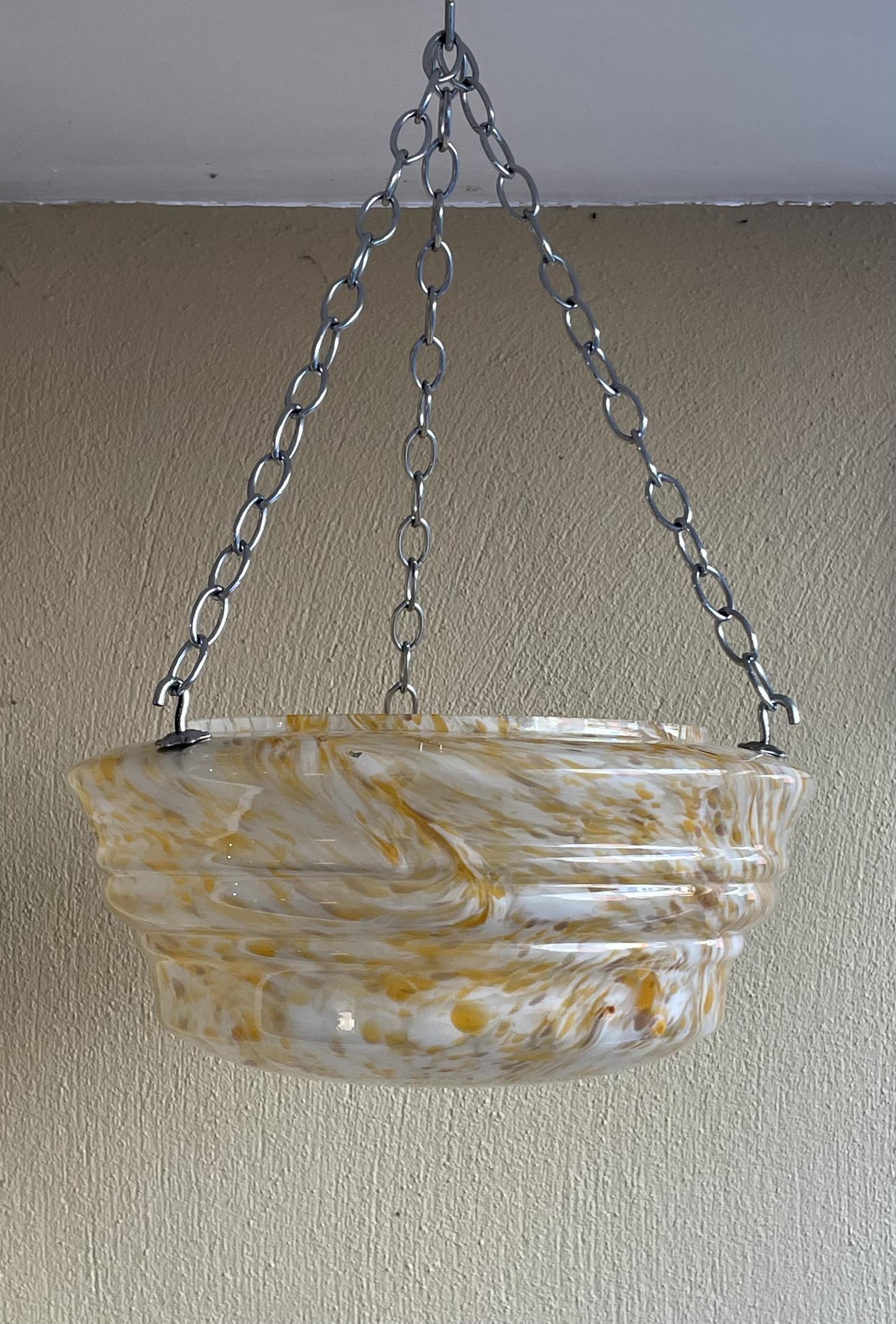 Art Deco Hanging Ceiling Light Plafonnier with Lighting Kit (1 of 5)