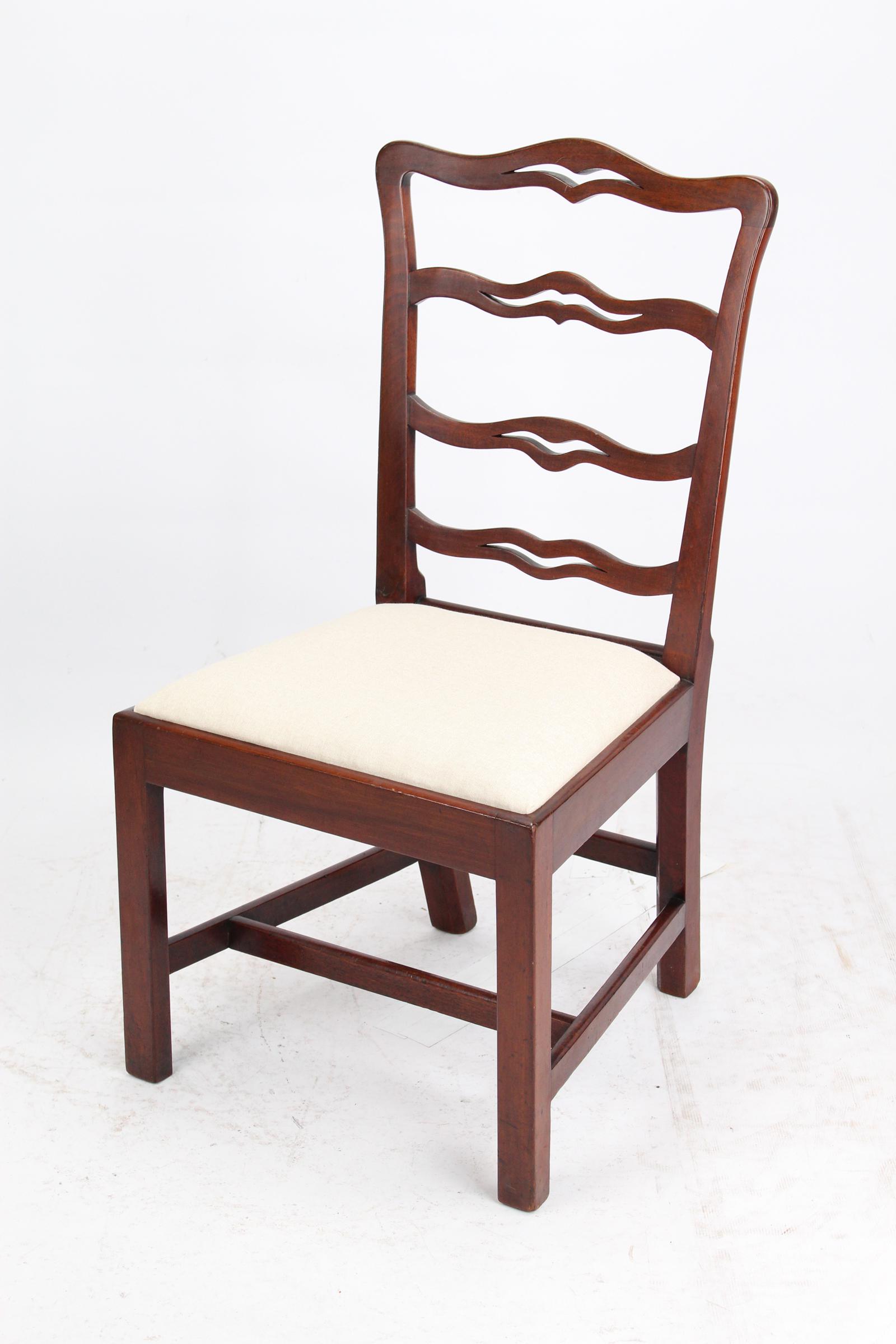 Georgian Mahogany Ladderback / Desk Chair (1 of 13) Georgian Mahogany Ladderback / Desk Chair (1 of 13)