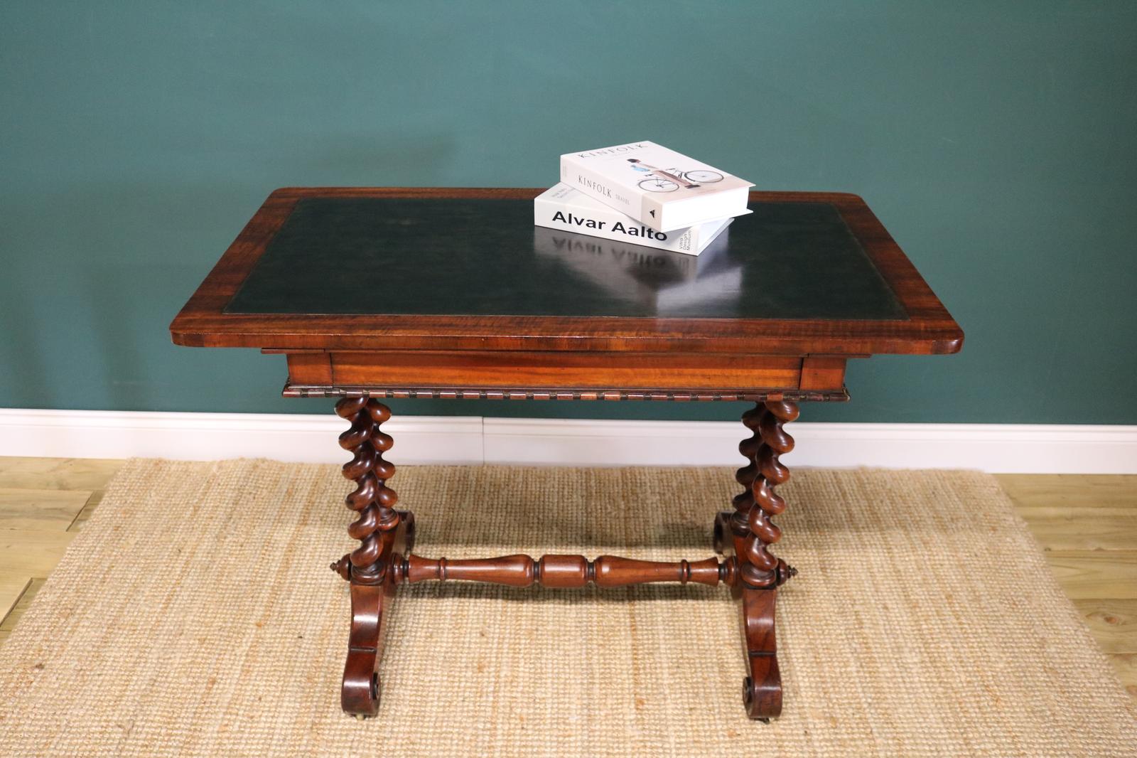 William IV Goncalo Alves Writing / Sofa Table (1 of 17)
