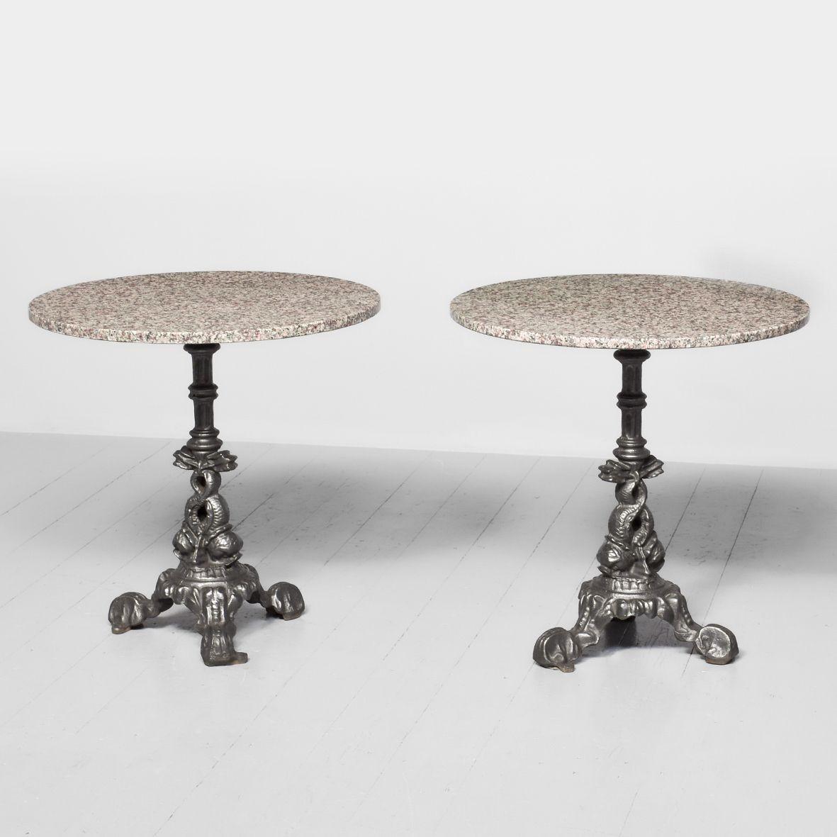 Pair of Victorian Cast Iron Tables (1 of 7)